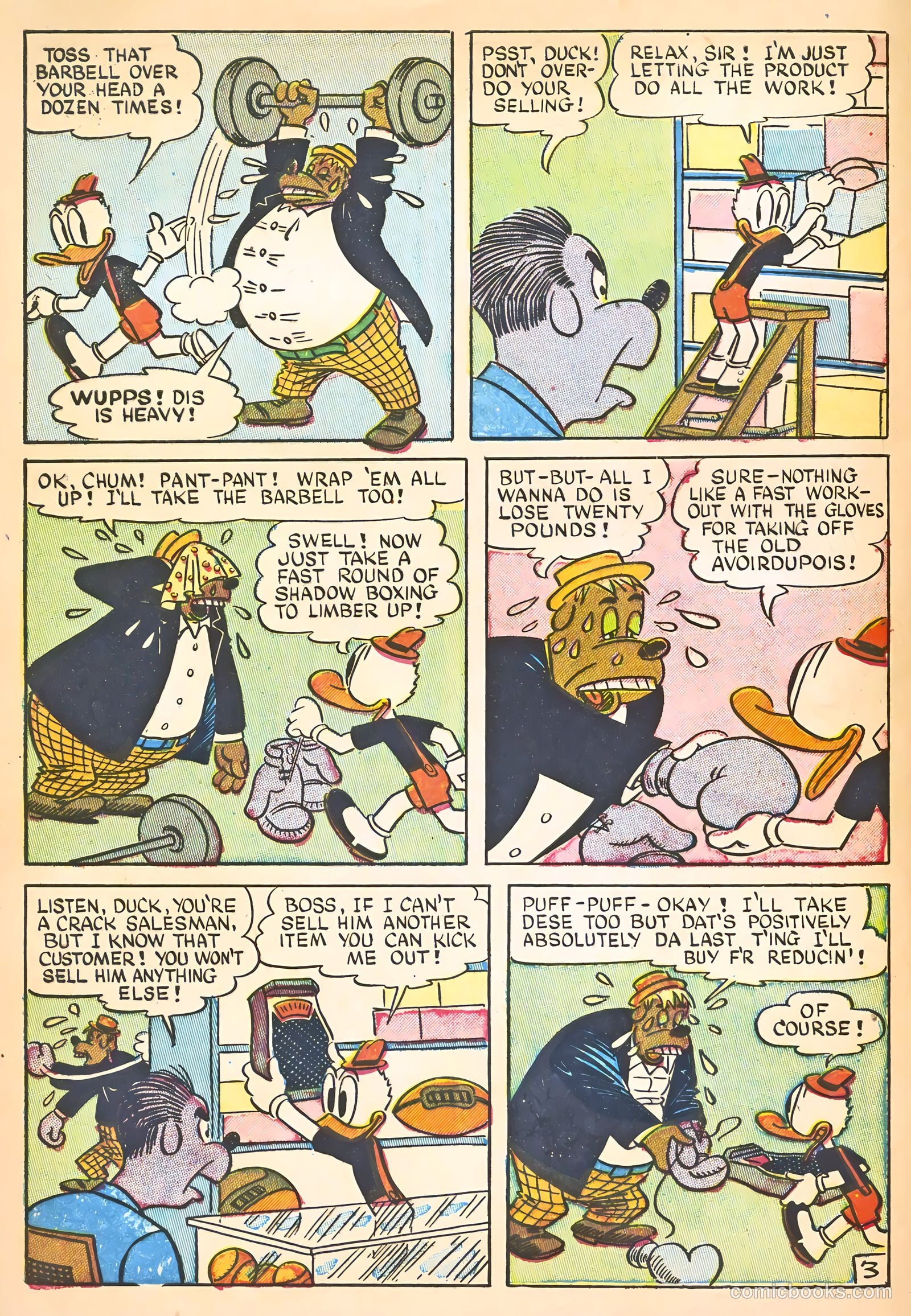 Super Duck Comics #24 (1949) — page 12 of 52