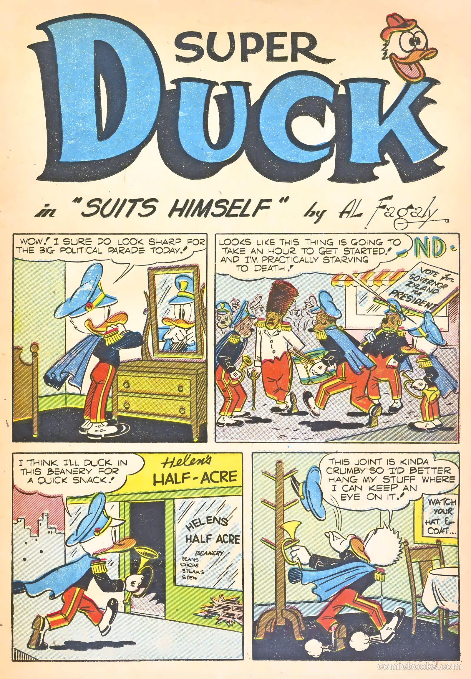 Super Duck Comics #24 (1949) — page 15 of 52