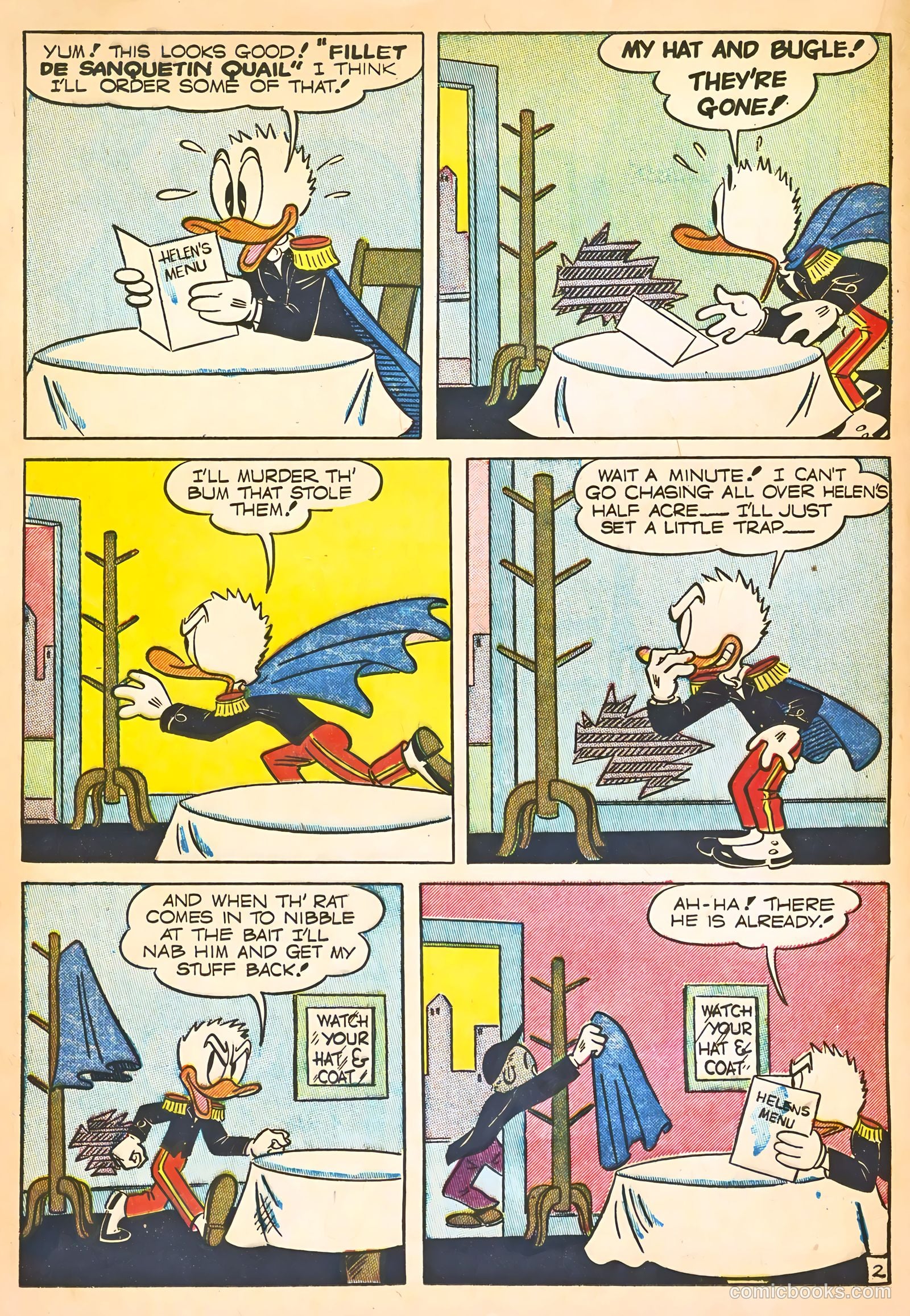 Super Duck Comics #24 (1949) — page 16 of 52