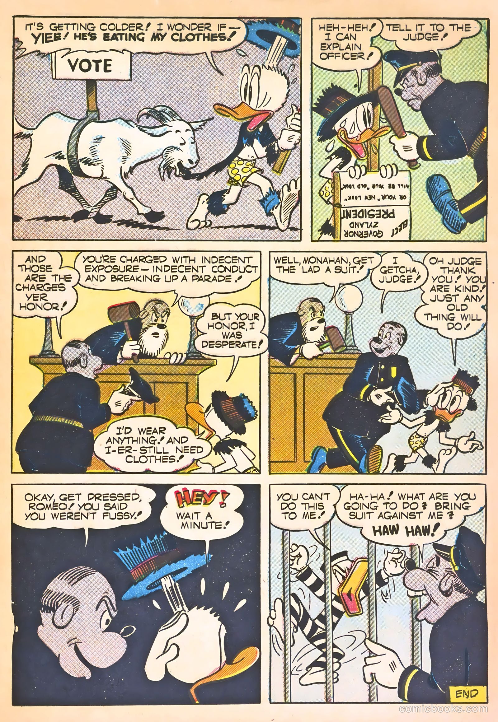 Super Duck Comics #24 (1949) — page 19 of 52