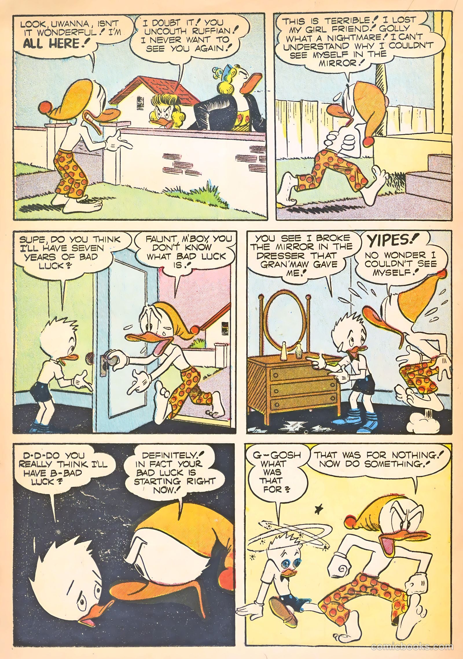 Super Duck Comics #24 (1949) — page 30 of 52