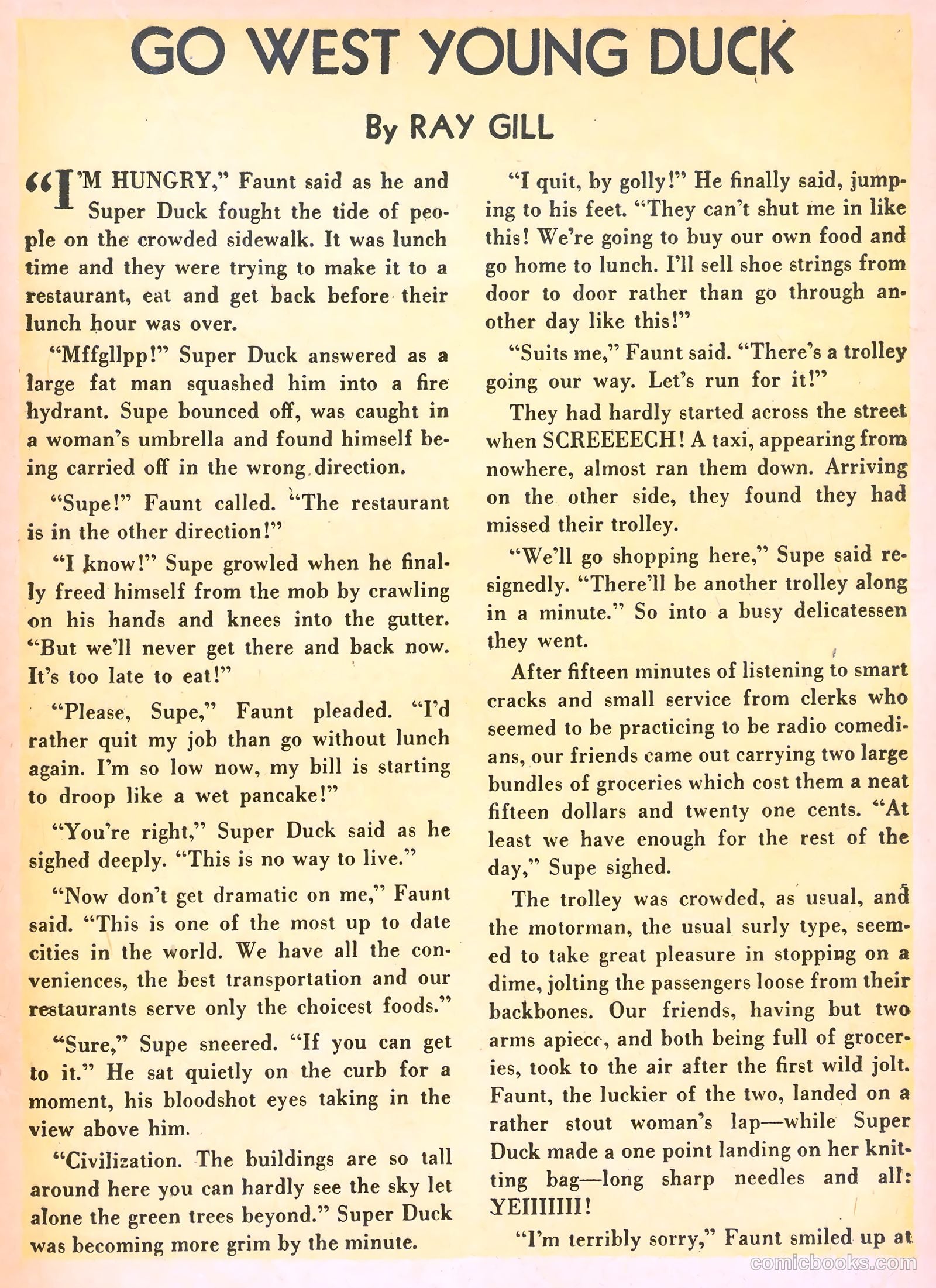 Super Duck Comics #24 (1949) — page 31 of 52