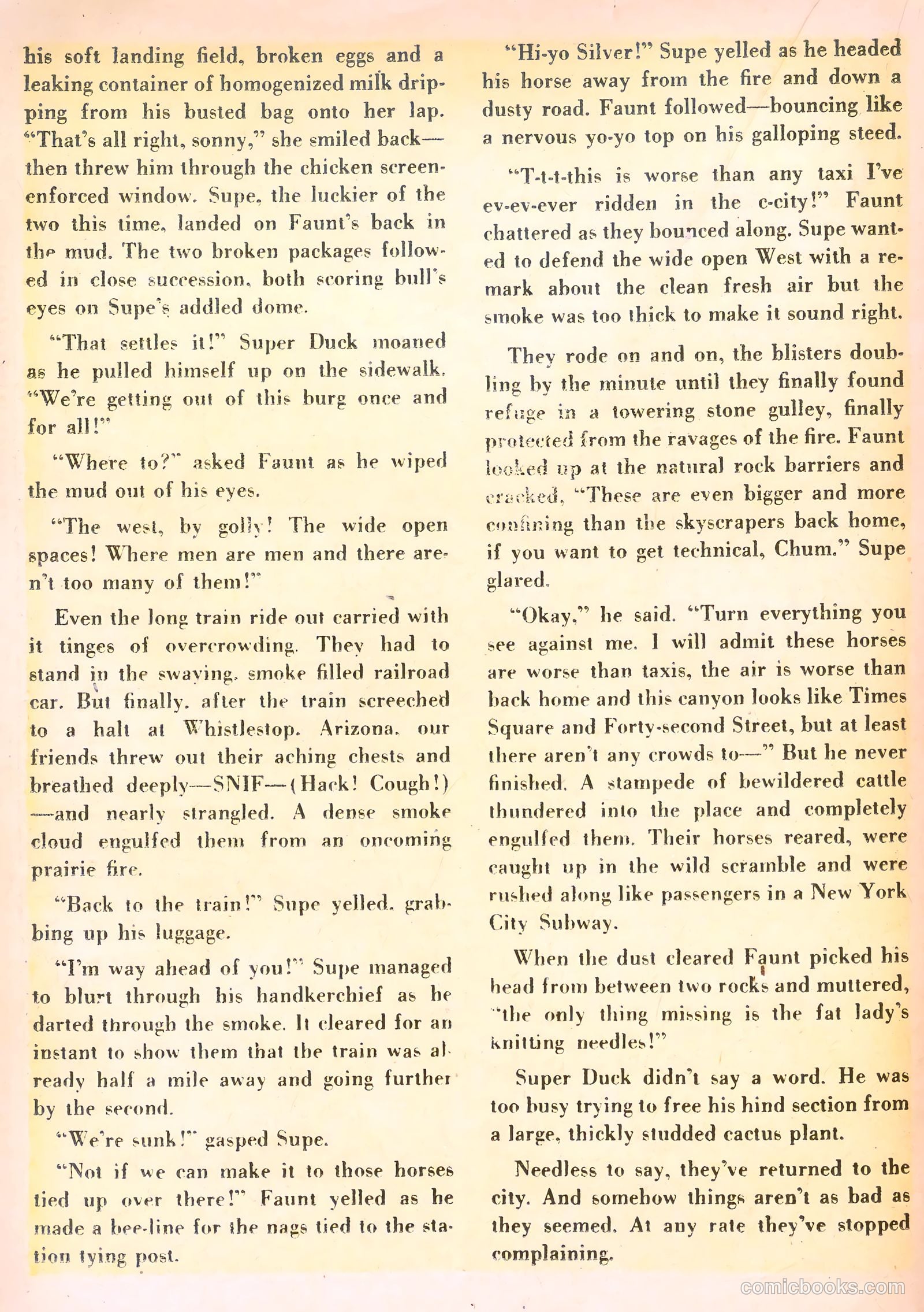 Super Duck Comics #24 (1949) — page 32 of 52