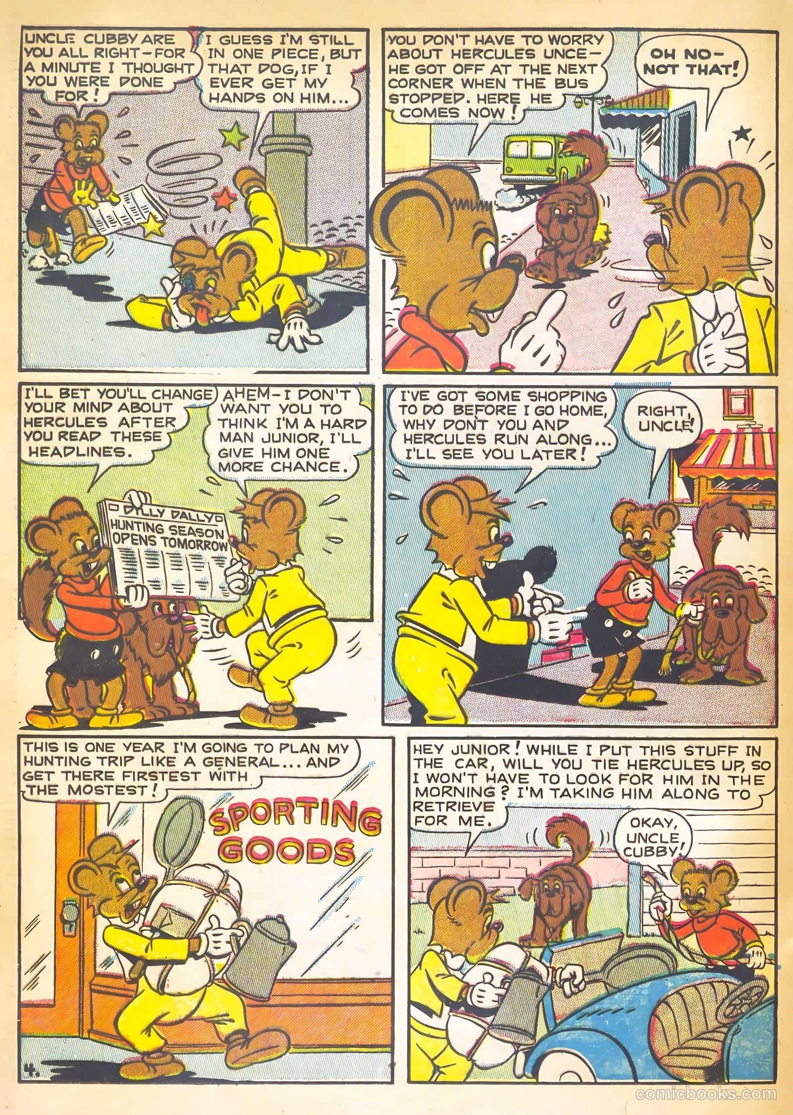 Super Duck Comics #24 (1949) — page 36 of 52