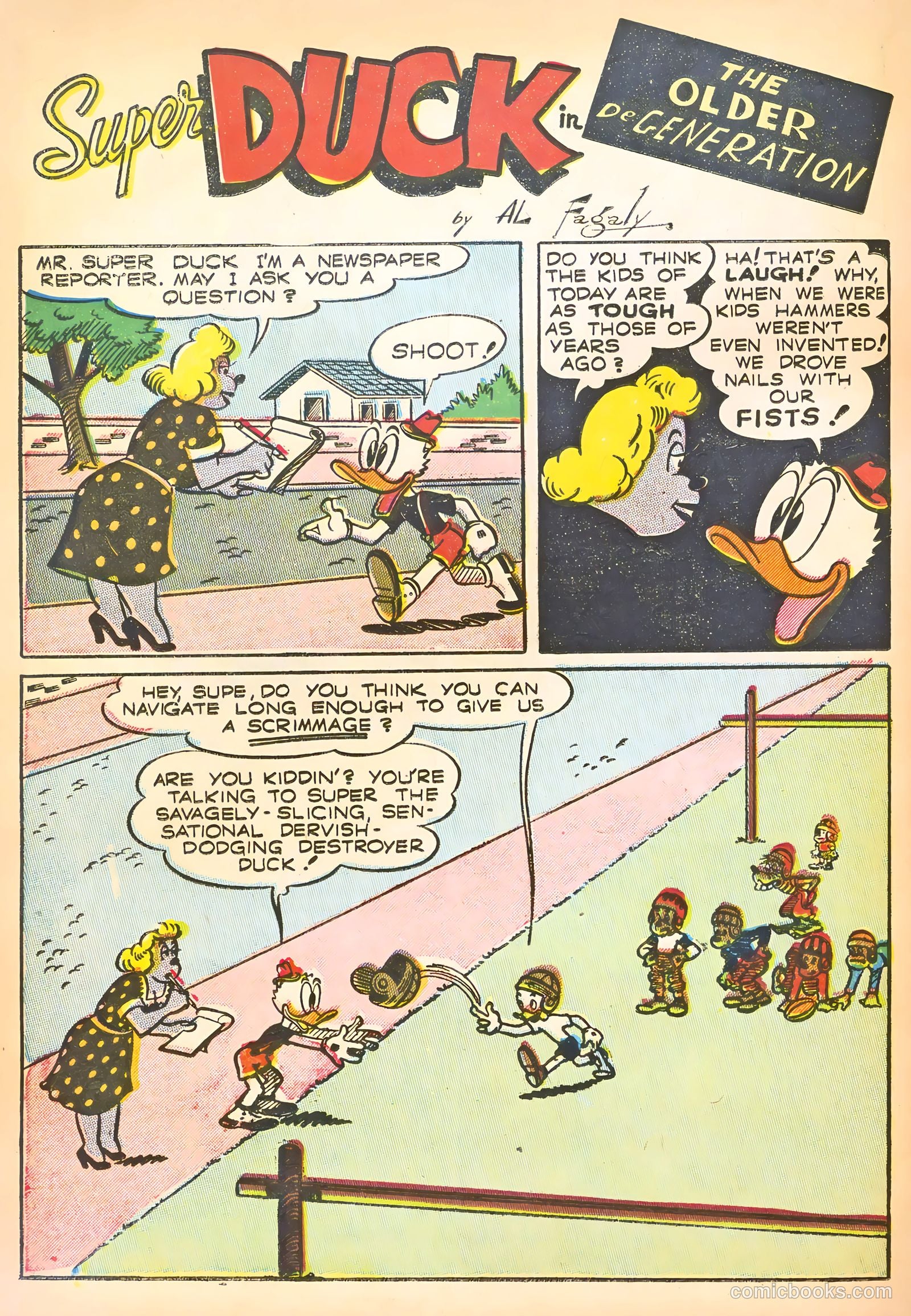 Super Duck Comics #24 (1949) — page 38 of 52