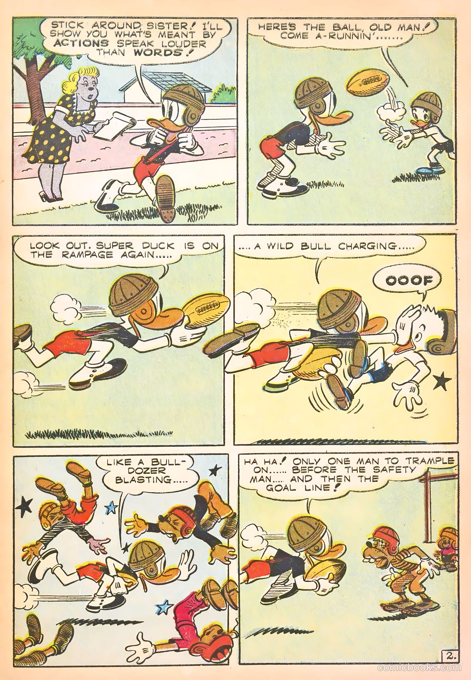 Super Duck Comics #24 (1949) — page 39 of 52