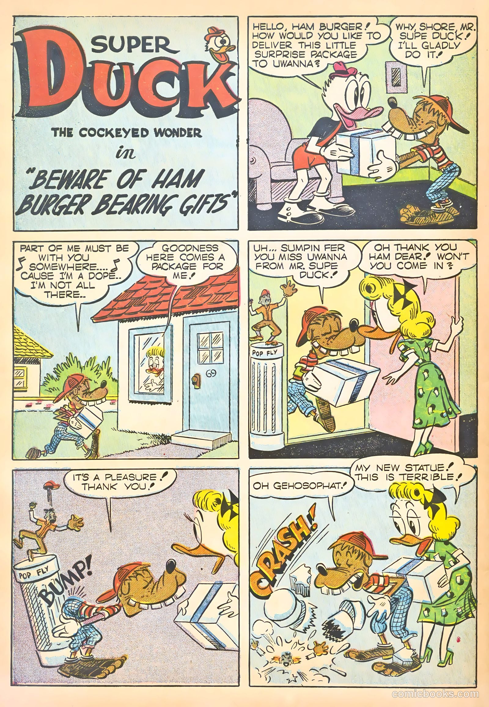 Super Duck Comics #24 (1949) — page 42 of 52