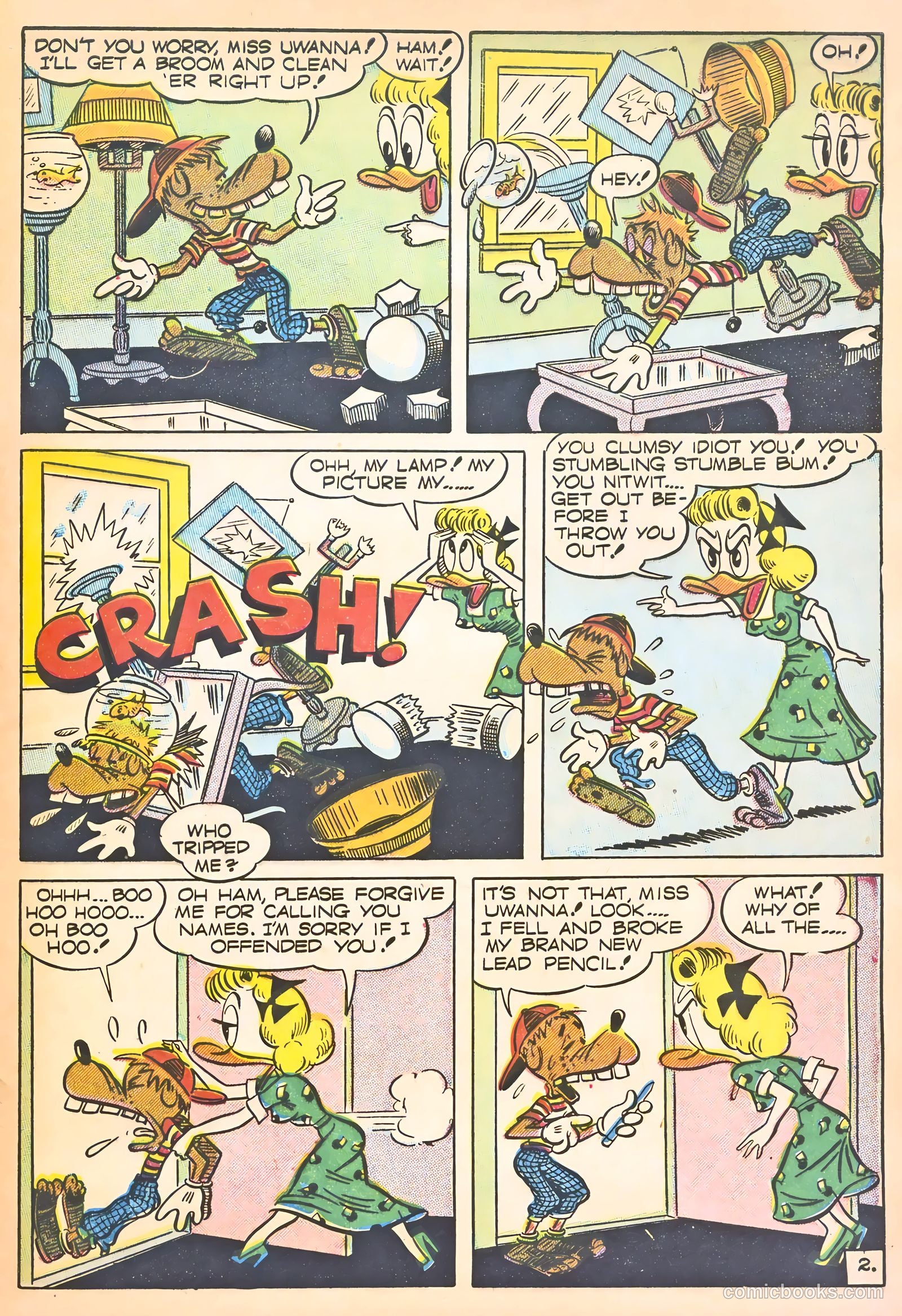 Super Duck Comics #24 (1949) — page 43 of 52