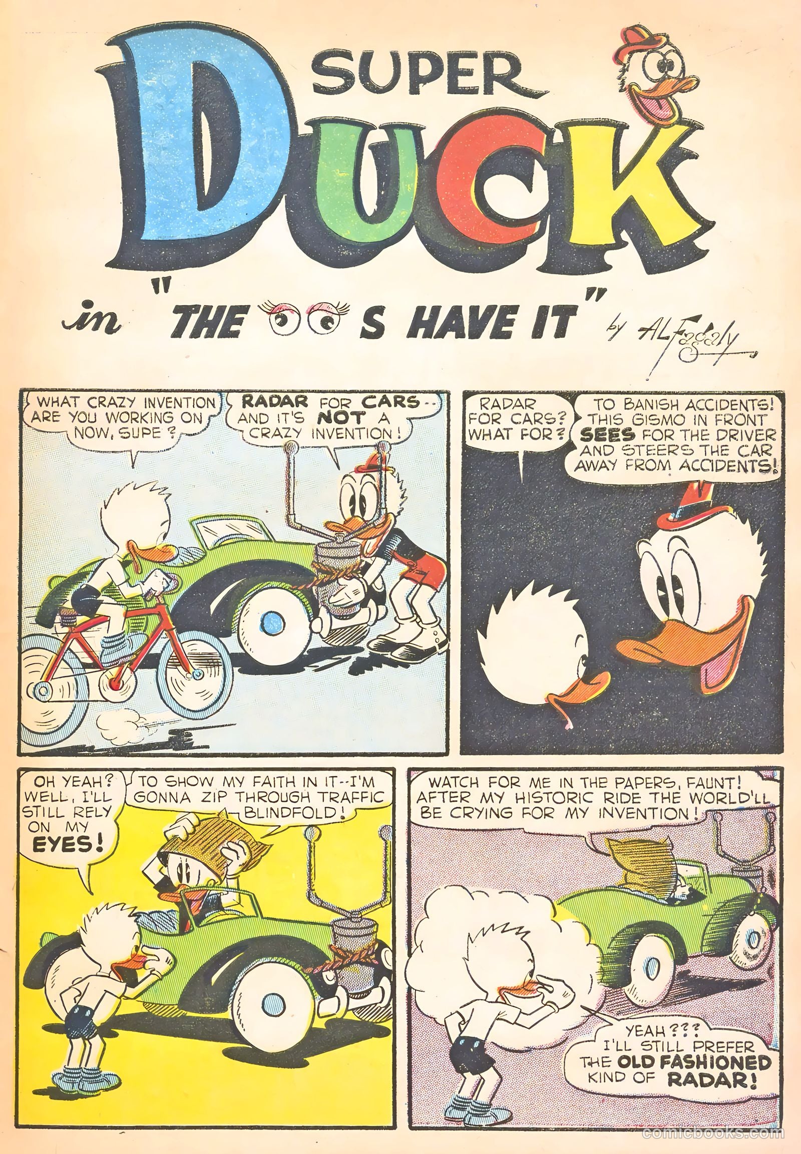 Super Duck Comics #24 (1949) — page 45 of 52
