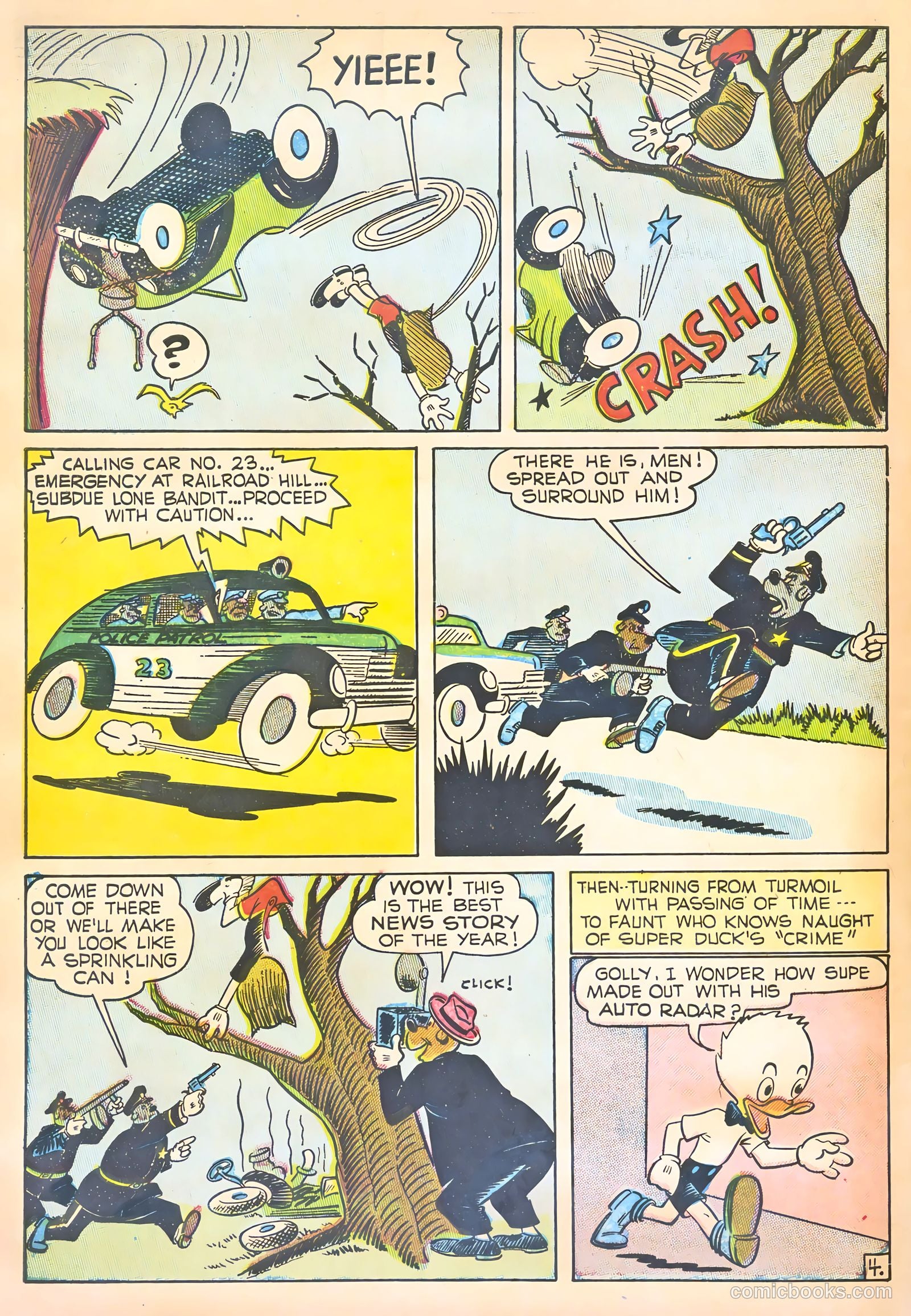 Super Duck Comics #24 (1949) — page 48 of 52