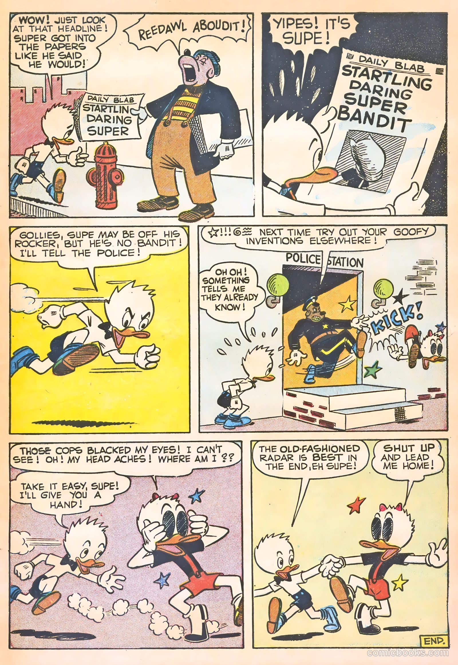 Super Duck Comics #24 (1949) — page 49 of 52