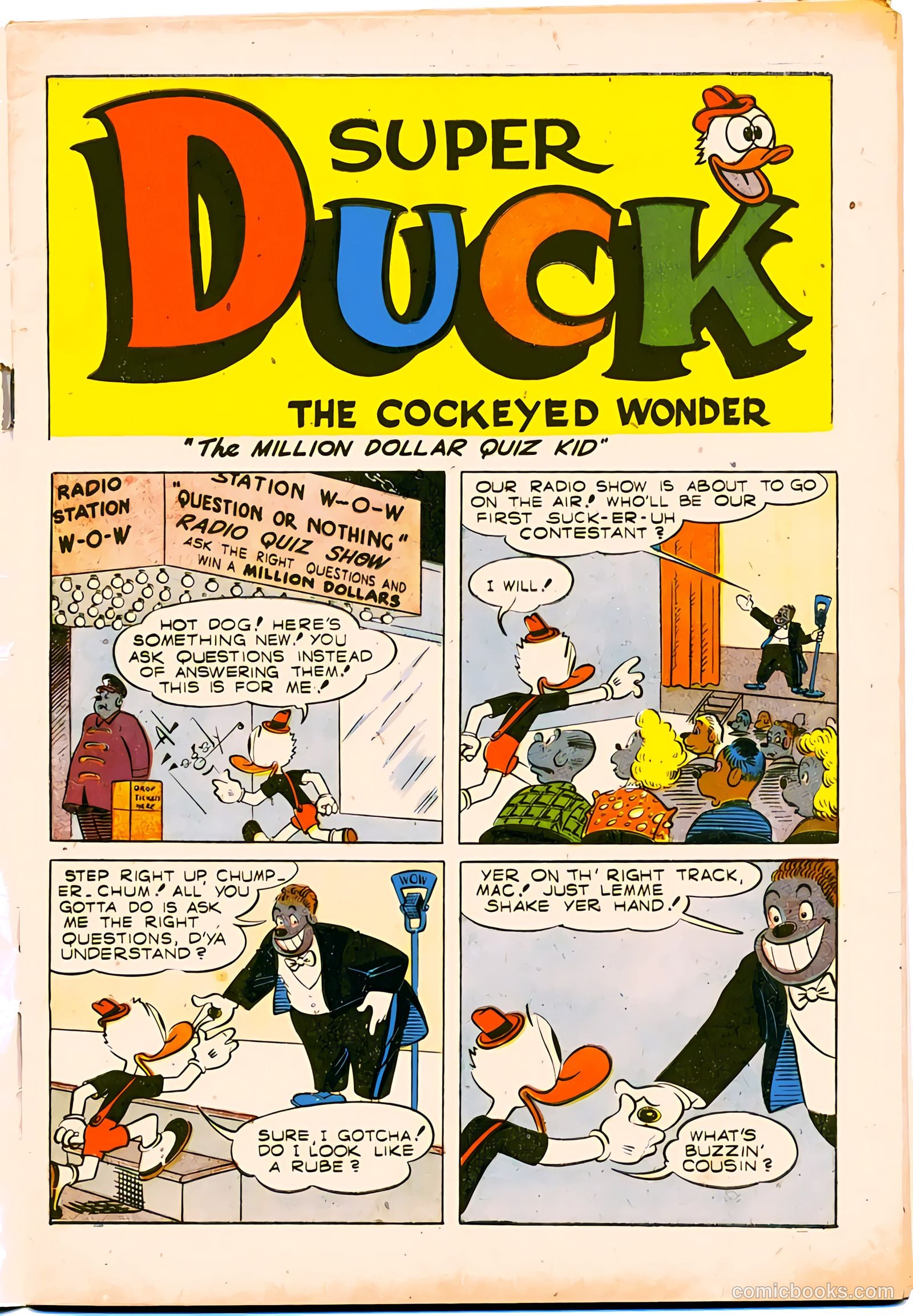 Super Duck Comics #25 (1949) — page 3 of 52