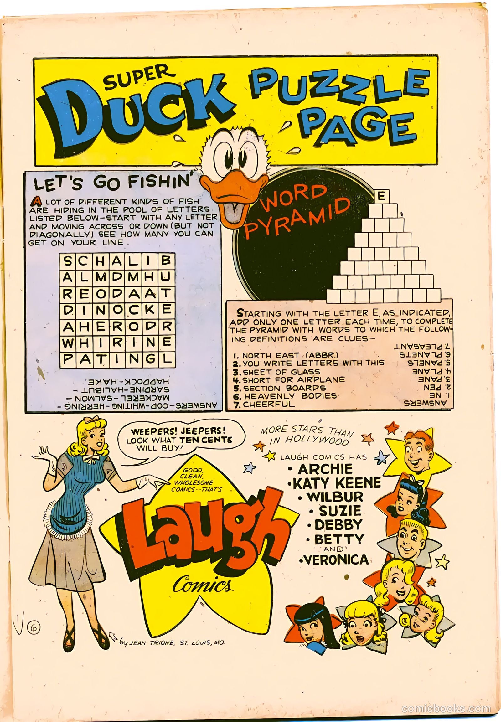Super Duck Comics #25 (1949) — page 9 of 52