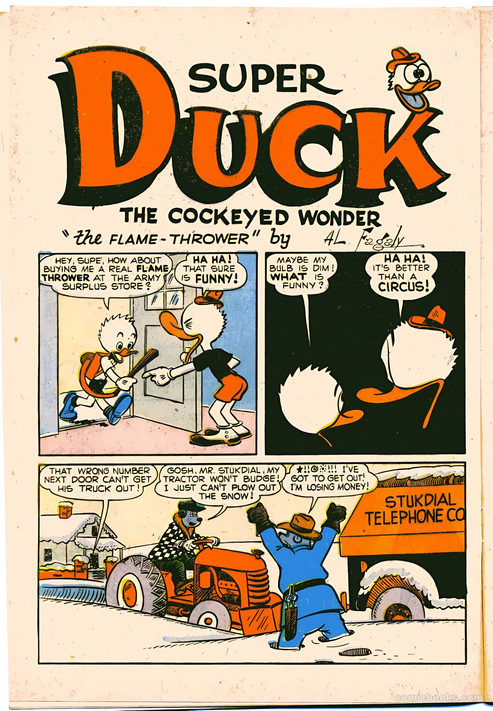 Super Duck Comics #25 (1949) — page 10 of 52