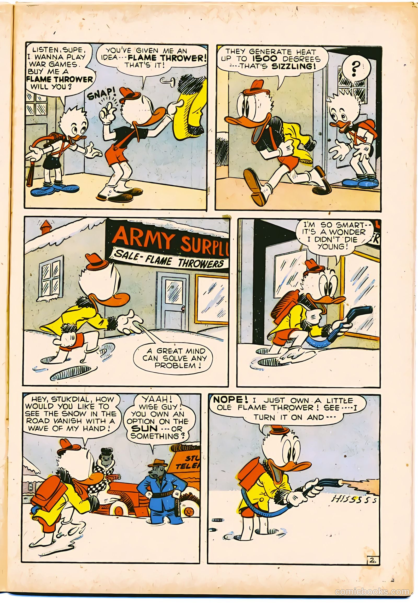 Super Duck Comics #25 (1949) — page 11 of 52