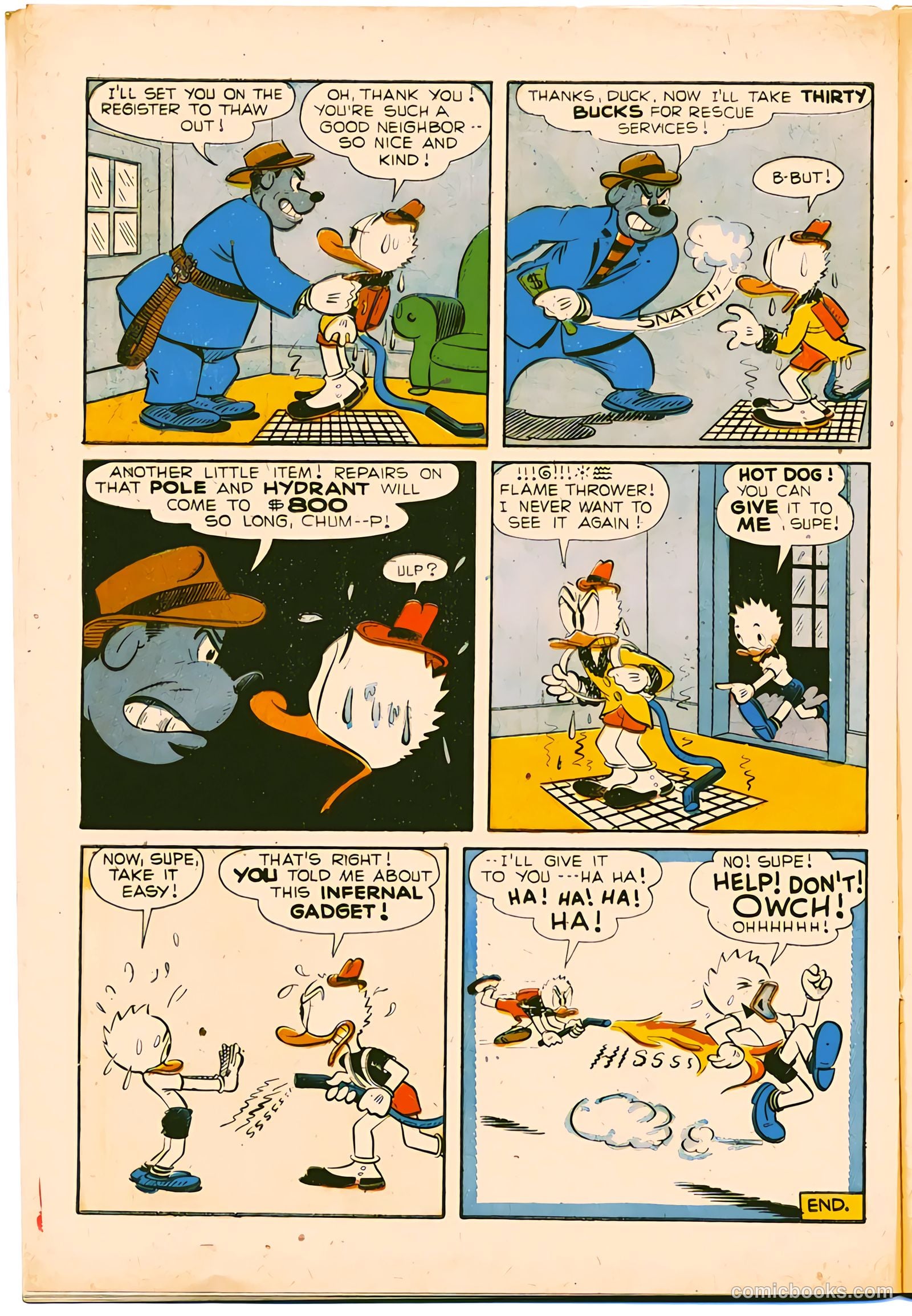 Super Duck Comics #25 (1949) — page 14 of 52