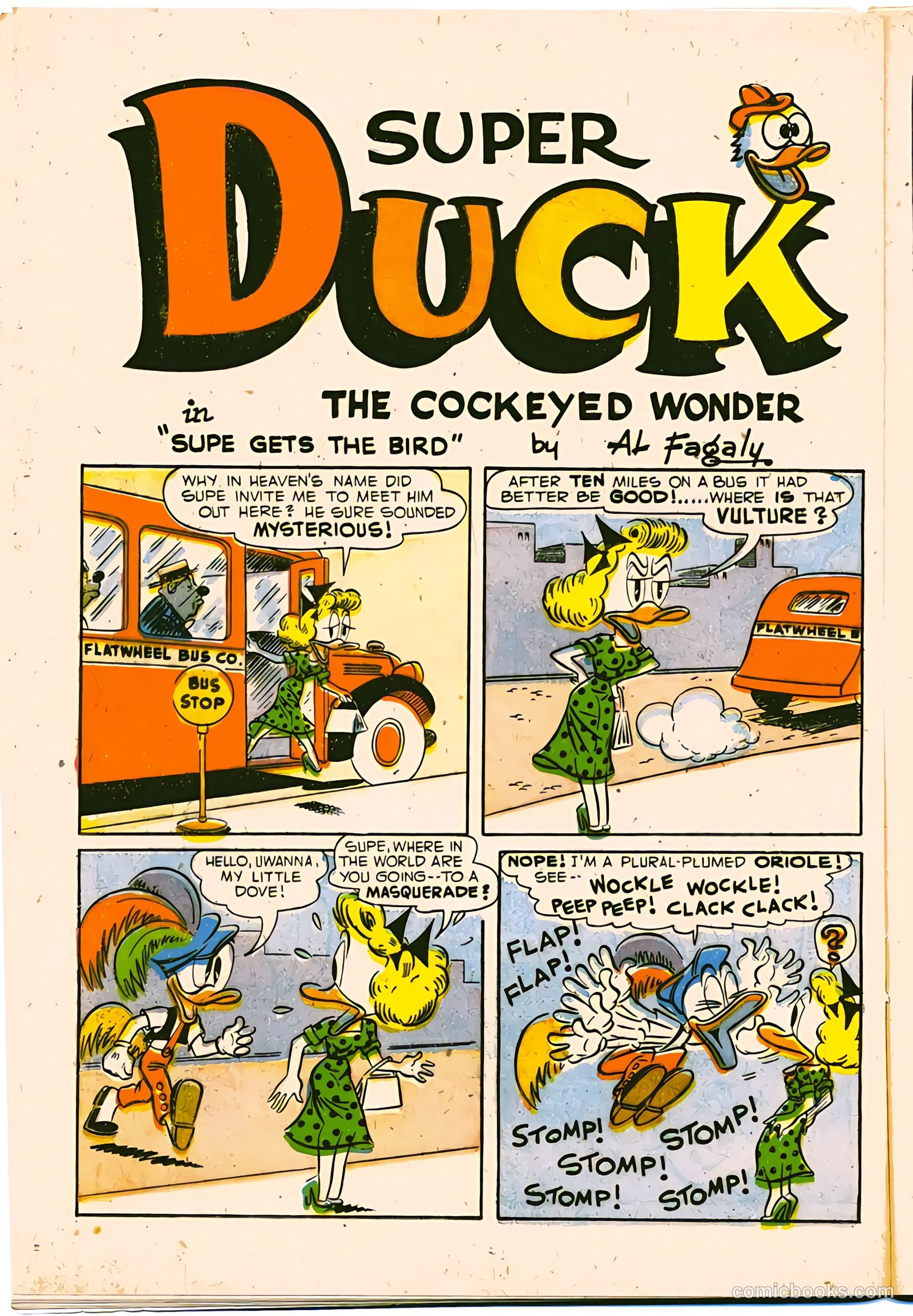 Super Duck Comics #25 (1949) — page 16 of 52