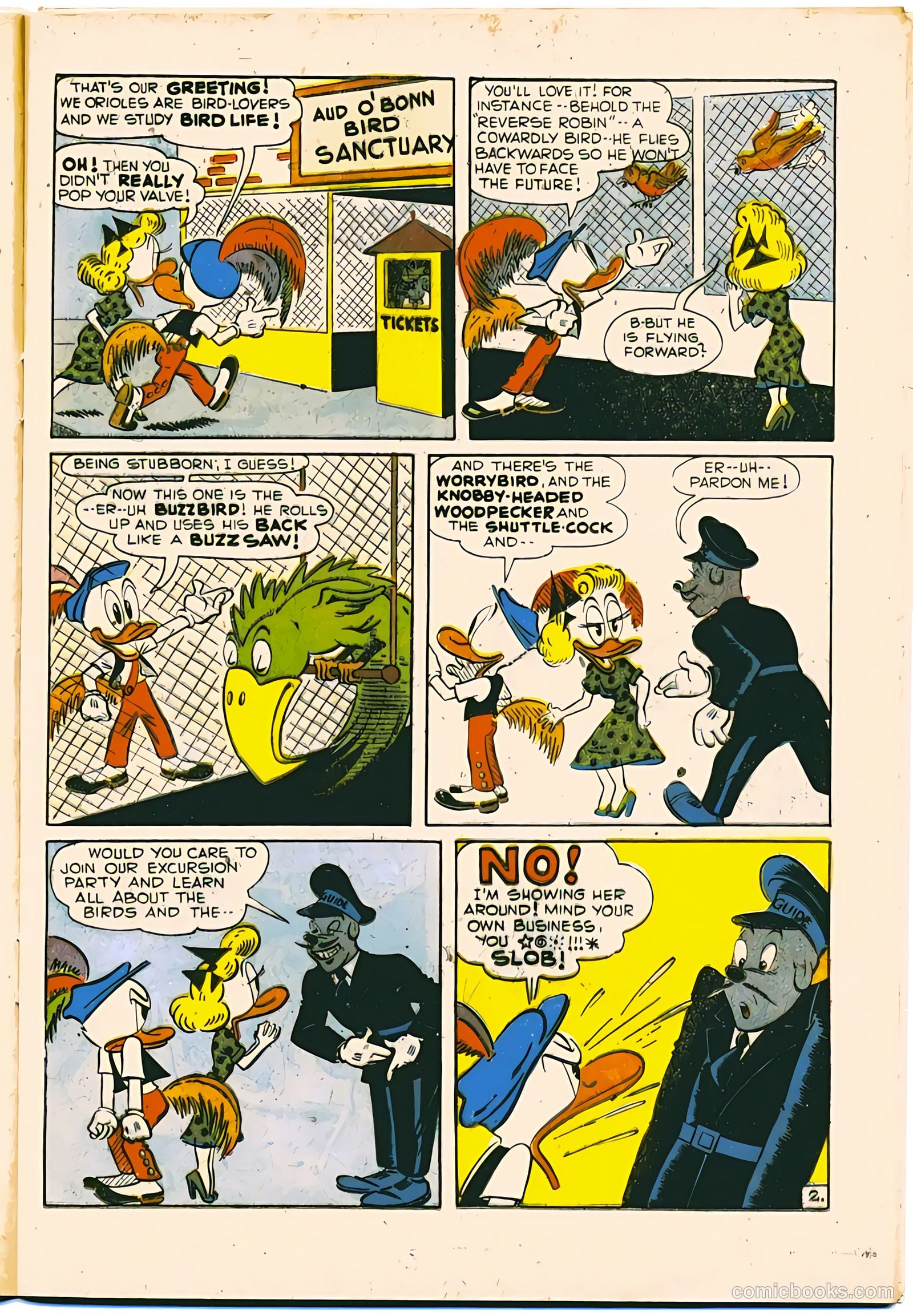 Super Duck Comics #25 (1949) — page 17 of 52