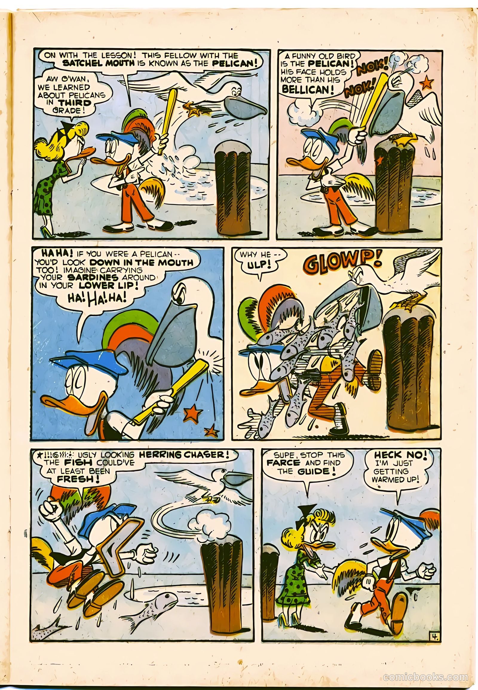 Super Duck Comics #25 (1949) — page 19 of 52