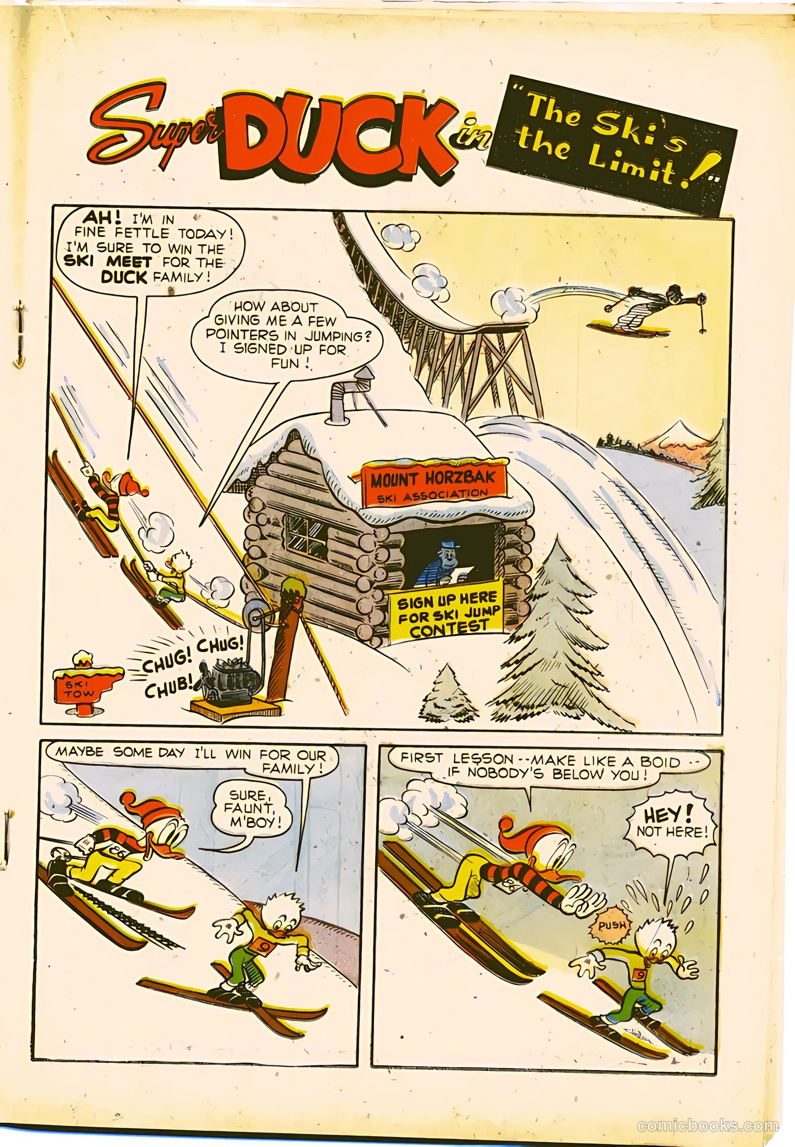 Super Duck Comics #25 (1949) — page 27 of 52