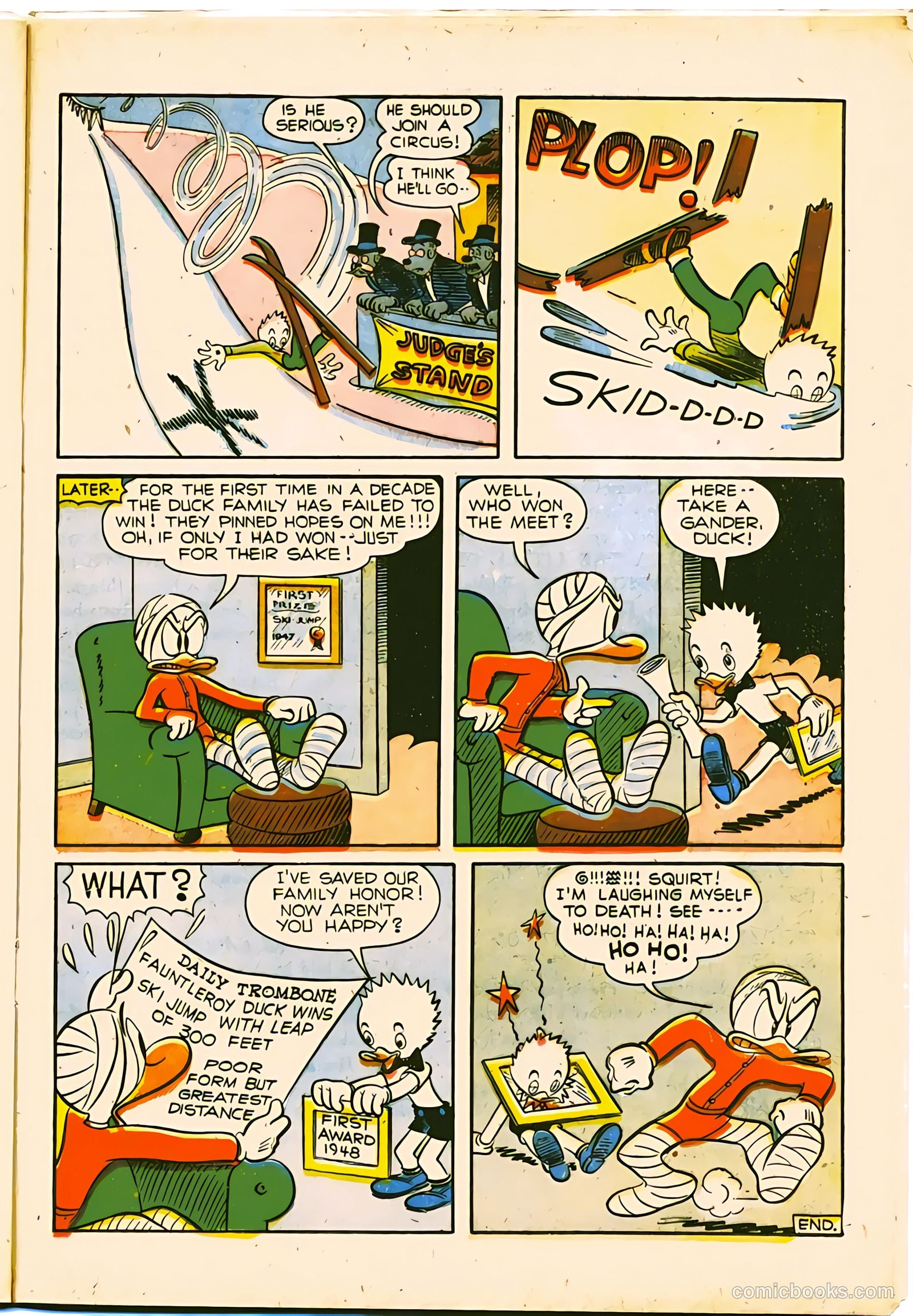 Super Duck Comics #25 (1949) — page 31 of 52