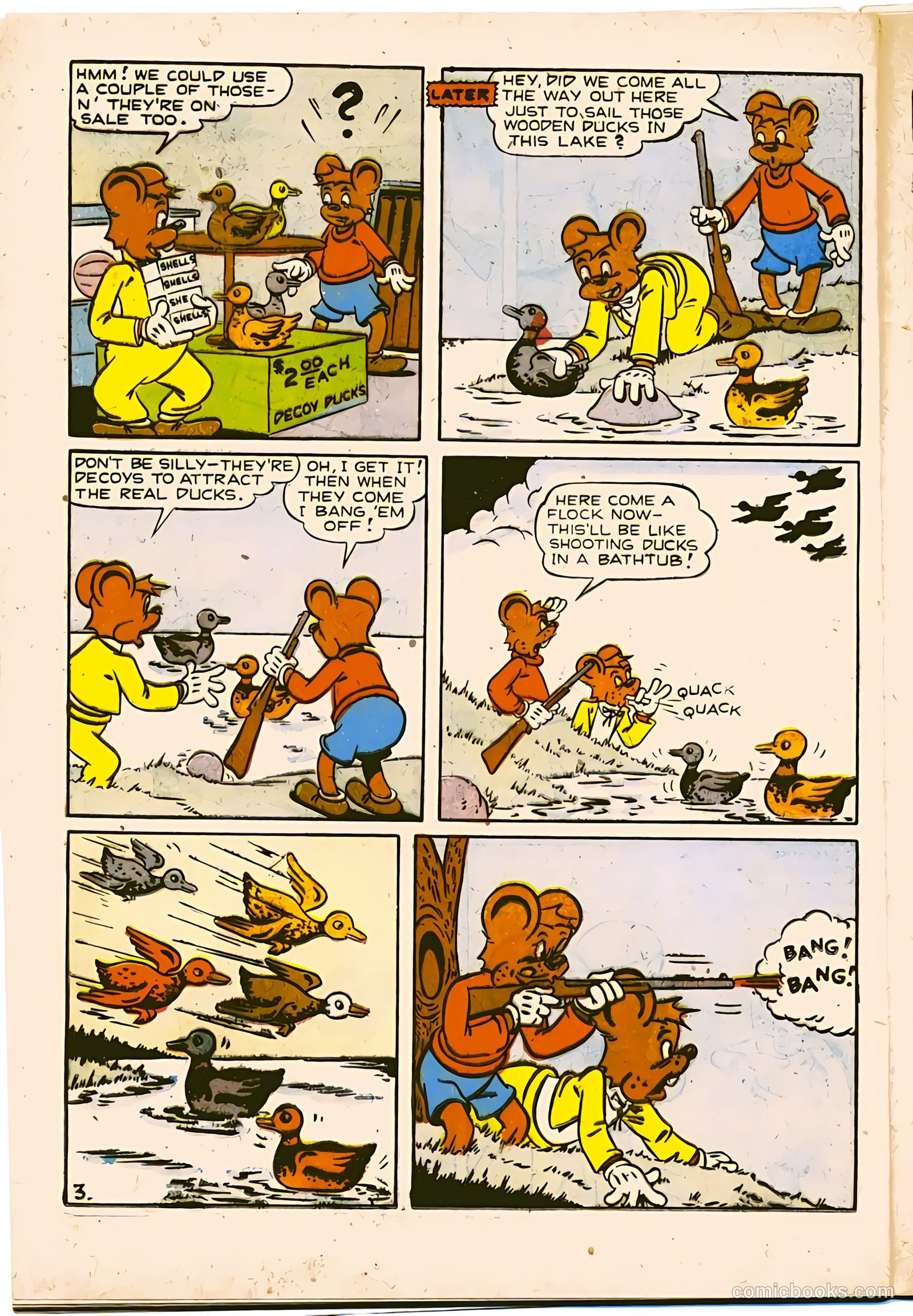 Super Duck Comics #25 (1949) — page 36 of 52