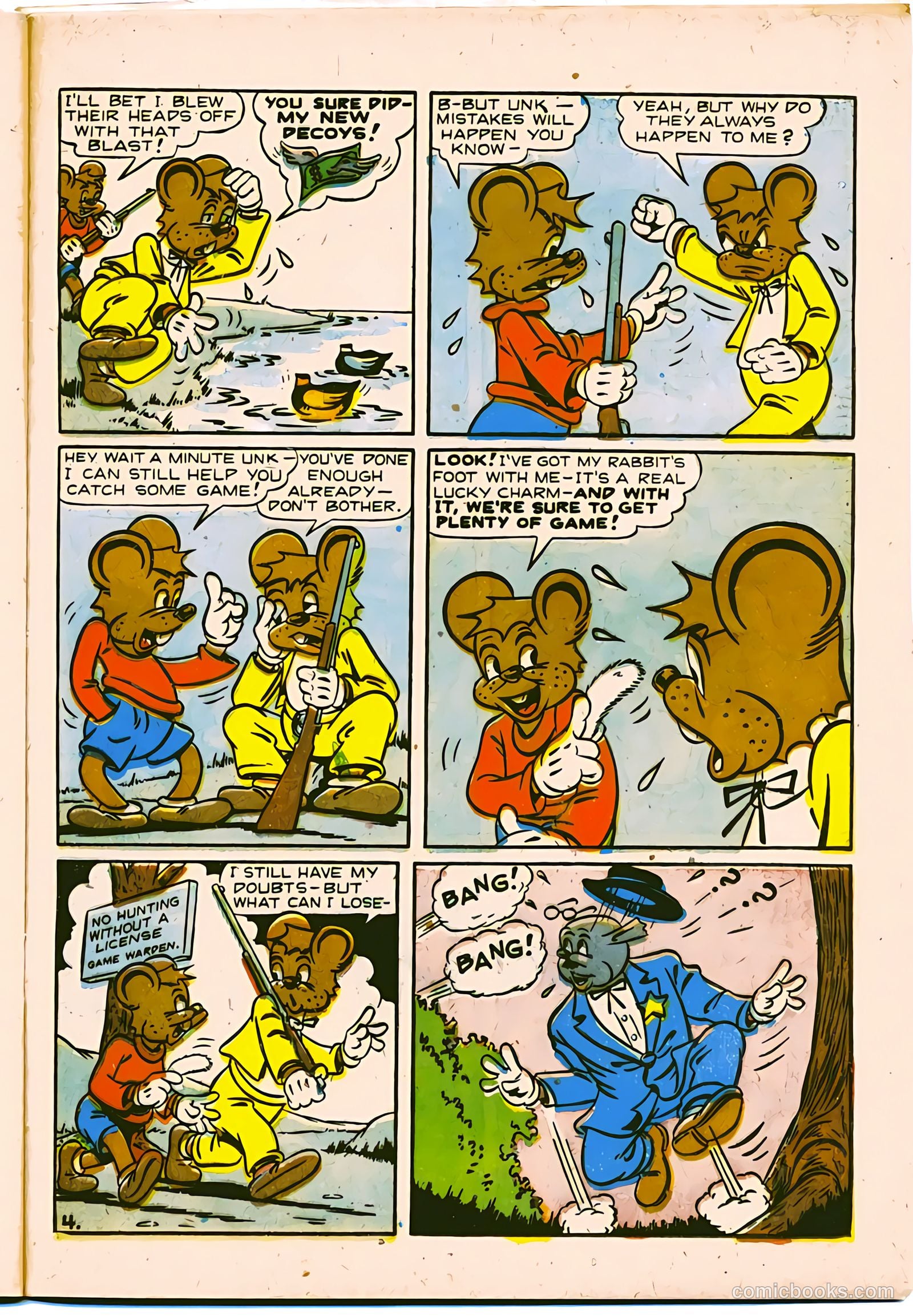 Super Duck Comics #25 (1949) — page 37 of 52
