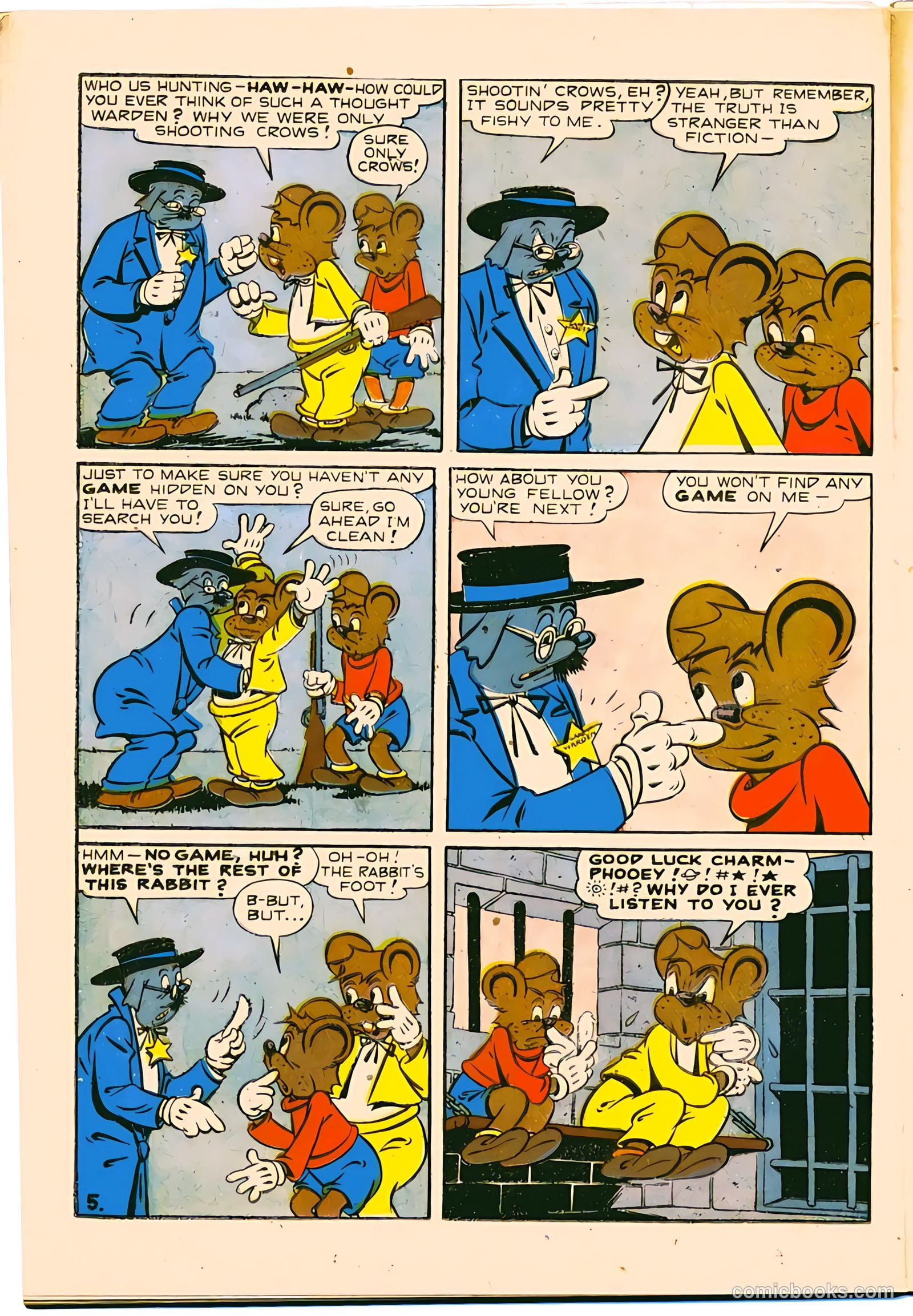 Super Duck Comics #25 (1949) — page 38 of 52