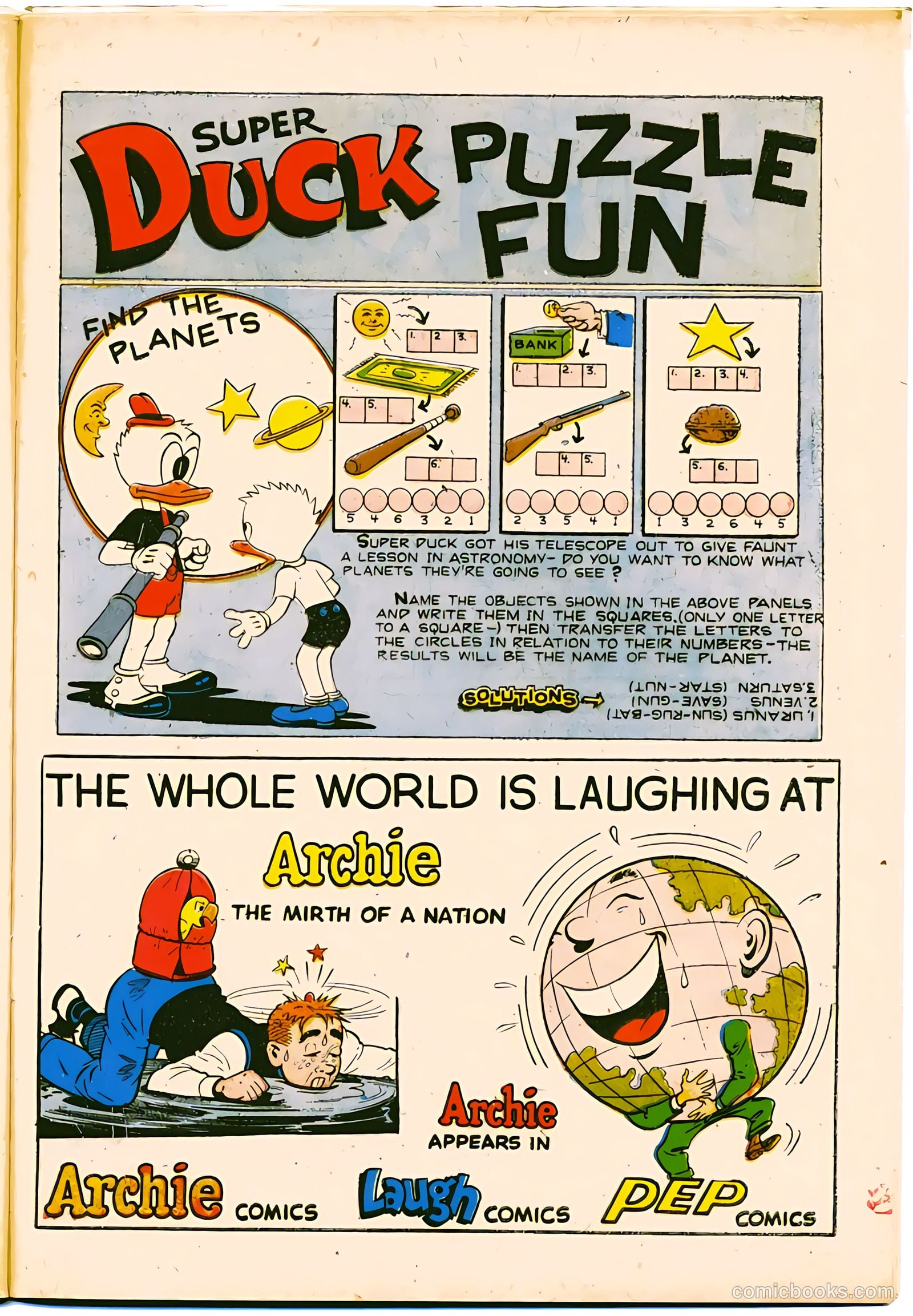 Super Duck Comics #25 (1949) — page 39 of 52