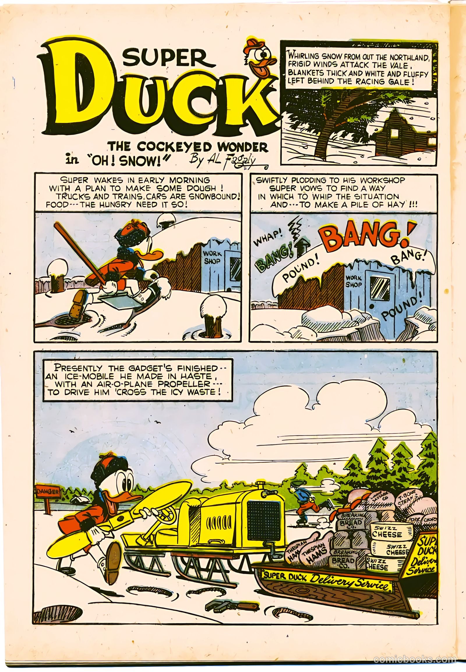 Super Duck Comics #25 (1949) — page 40 of 52