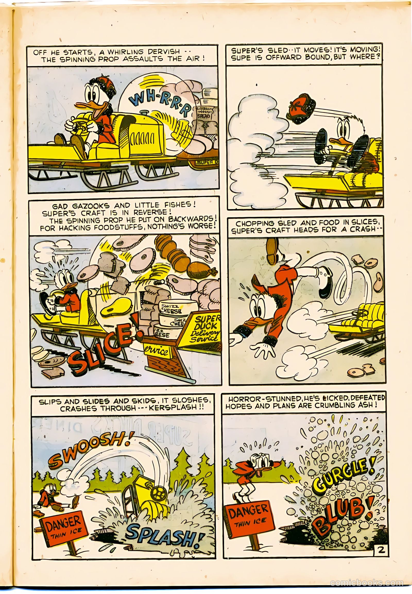 Super Duck Comics #25 (1949) — page 41 of 52