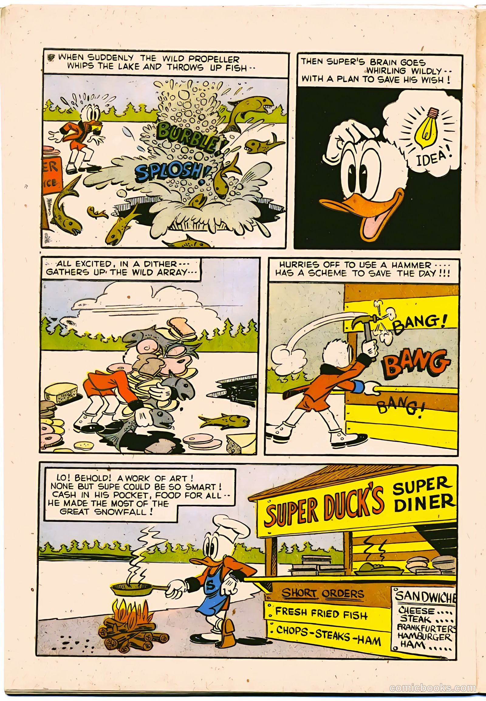 Super Duck Comics #25 (1949) — page 42 of 52
