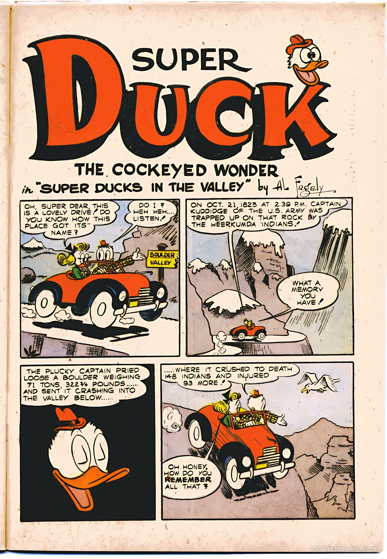 Super Duck Comics #25 (1949) — page 43 of 52