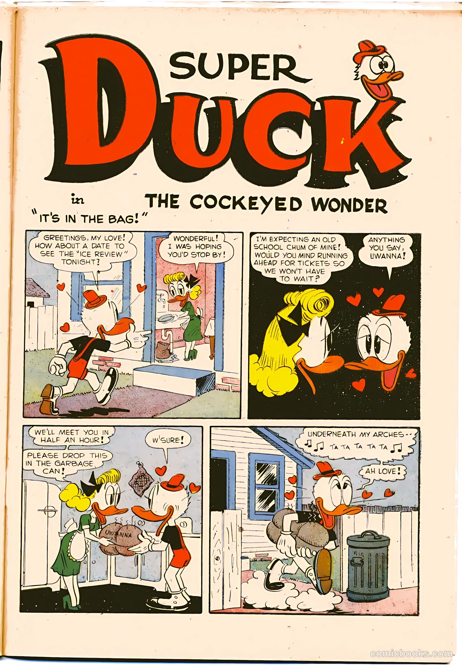 Super Duck Comics #25 (1949) — page 45 of 52