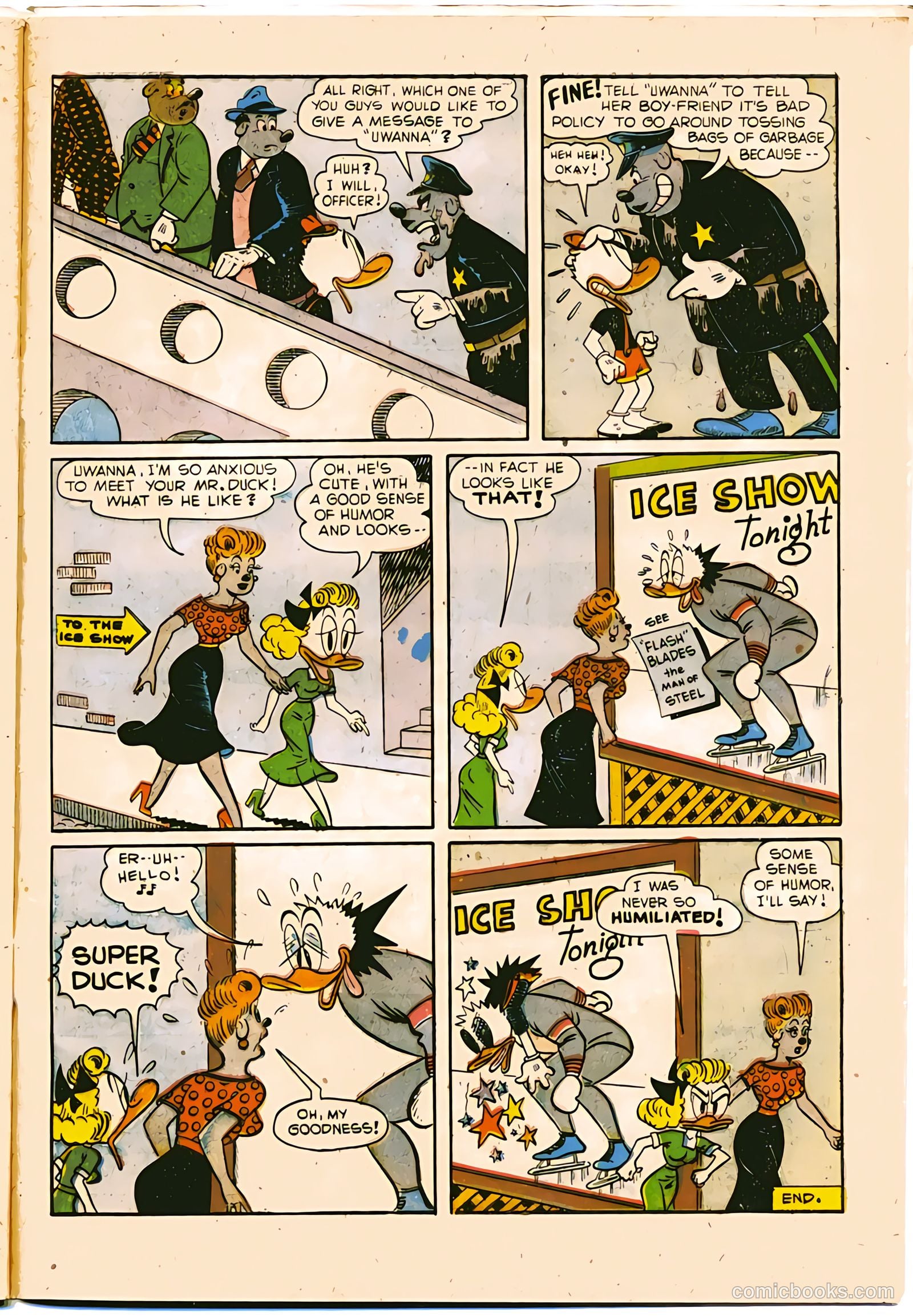 Super Duck Comics #25 (1949) — page 49 of 52