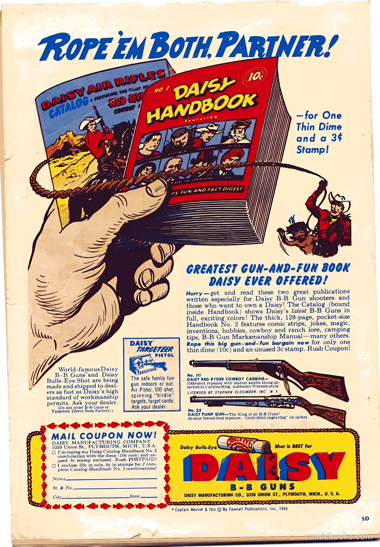 Super Duck Comics #25 (1949) — page 52 of 52