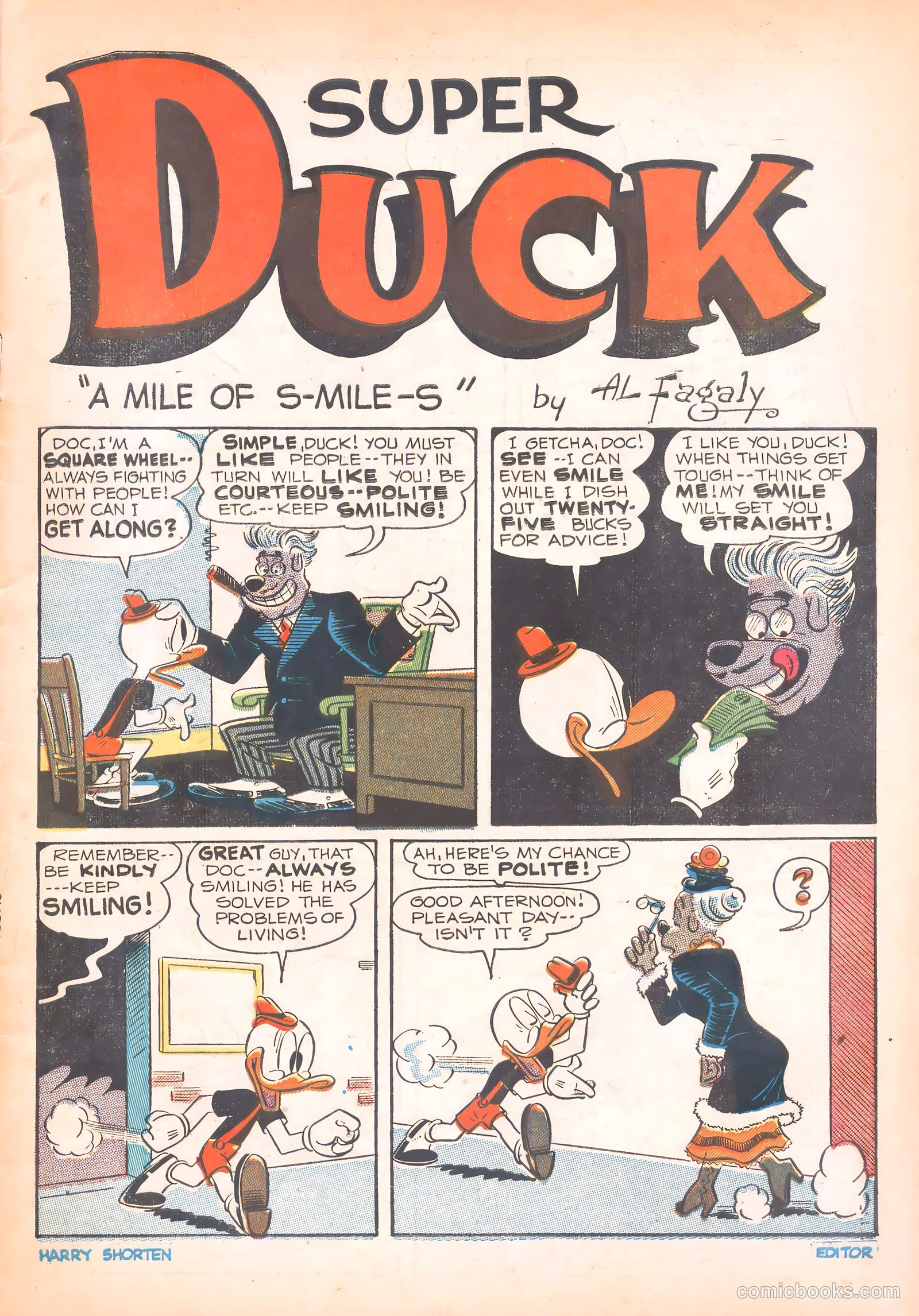 Super Duck Comics #27 (1949) — page 3 of 52