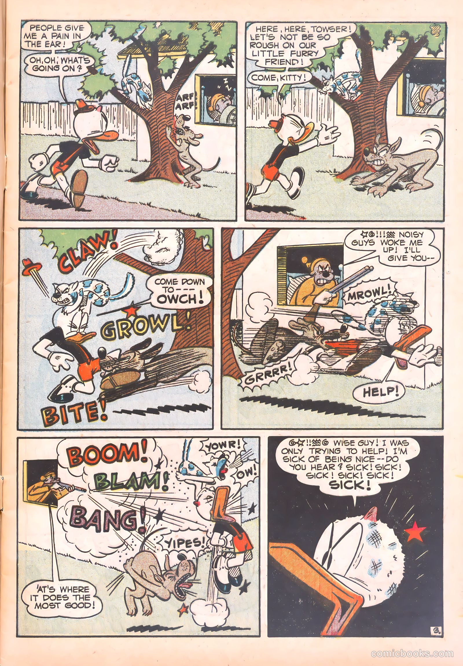 Super Duck Comics #27 (1949) — page 5 of 52