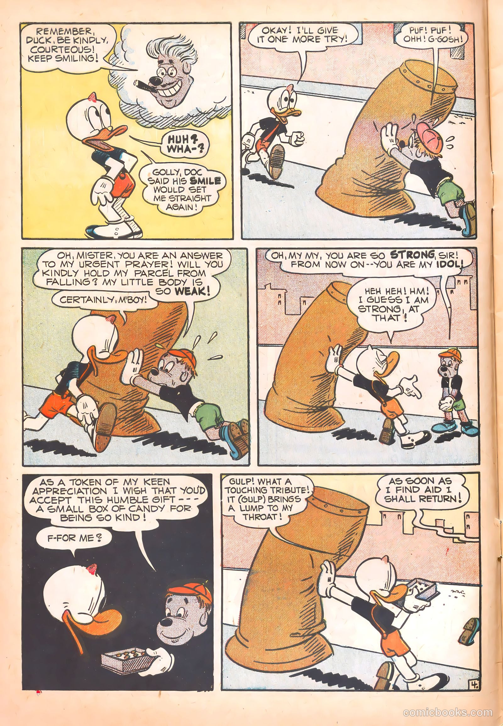 Super Duck Comics #27 (1949) — page 6 of 52