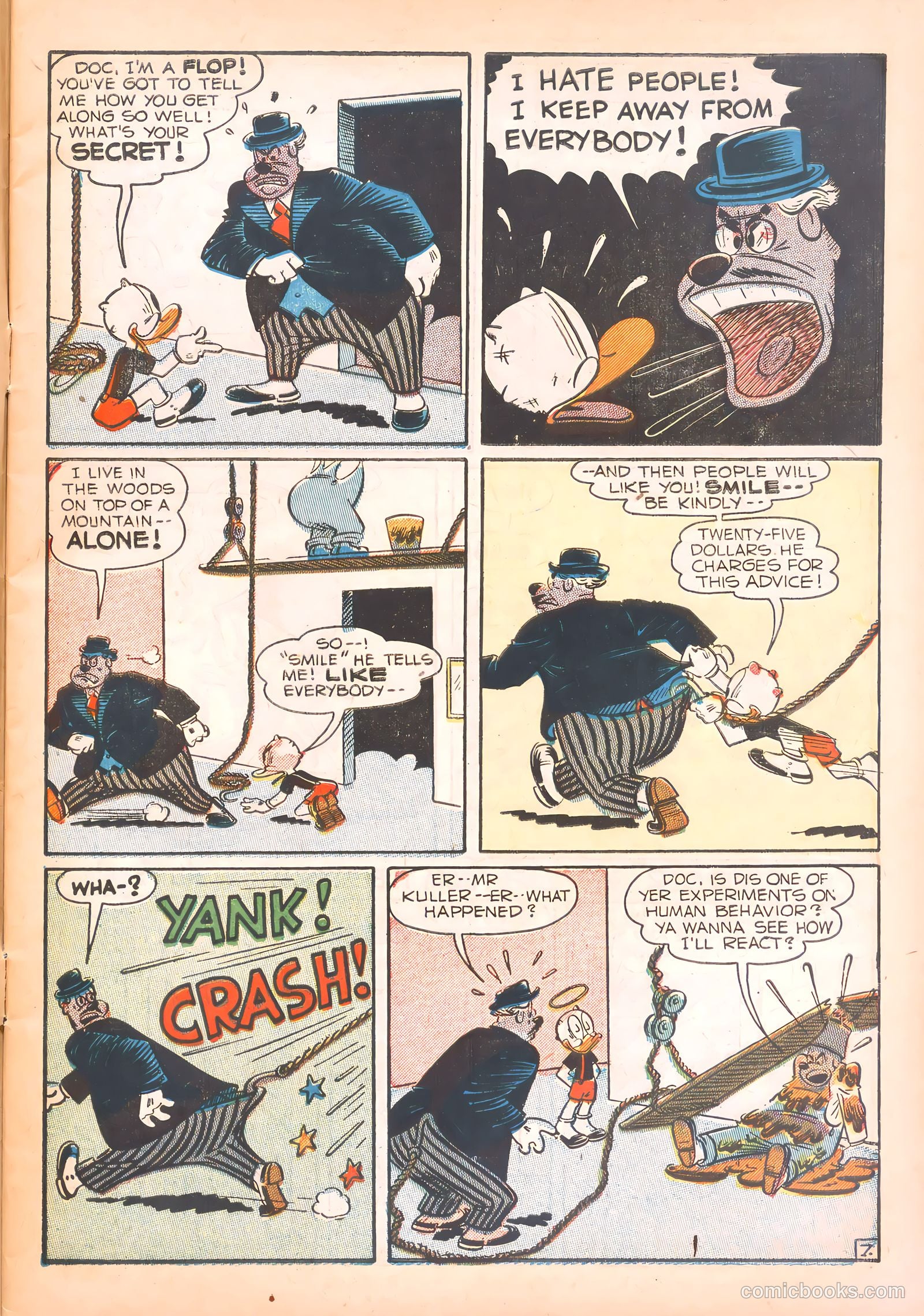 Super Duck Comics #27 (1949) — page 9 of 52