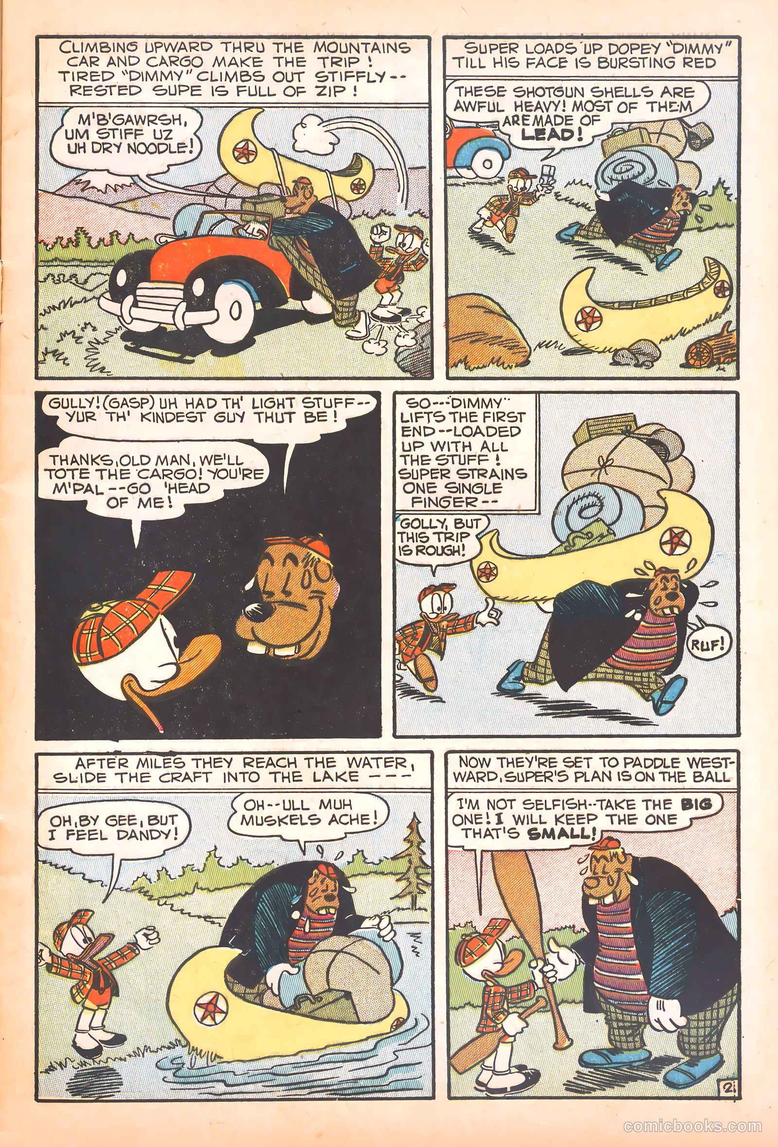 Super Duck Comics #27 (1949) — page 13 of 52