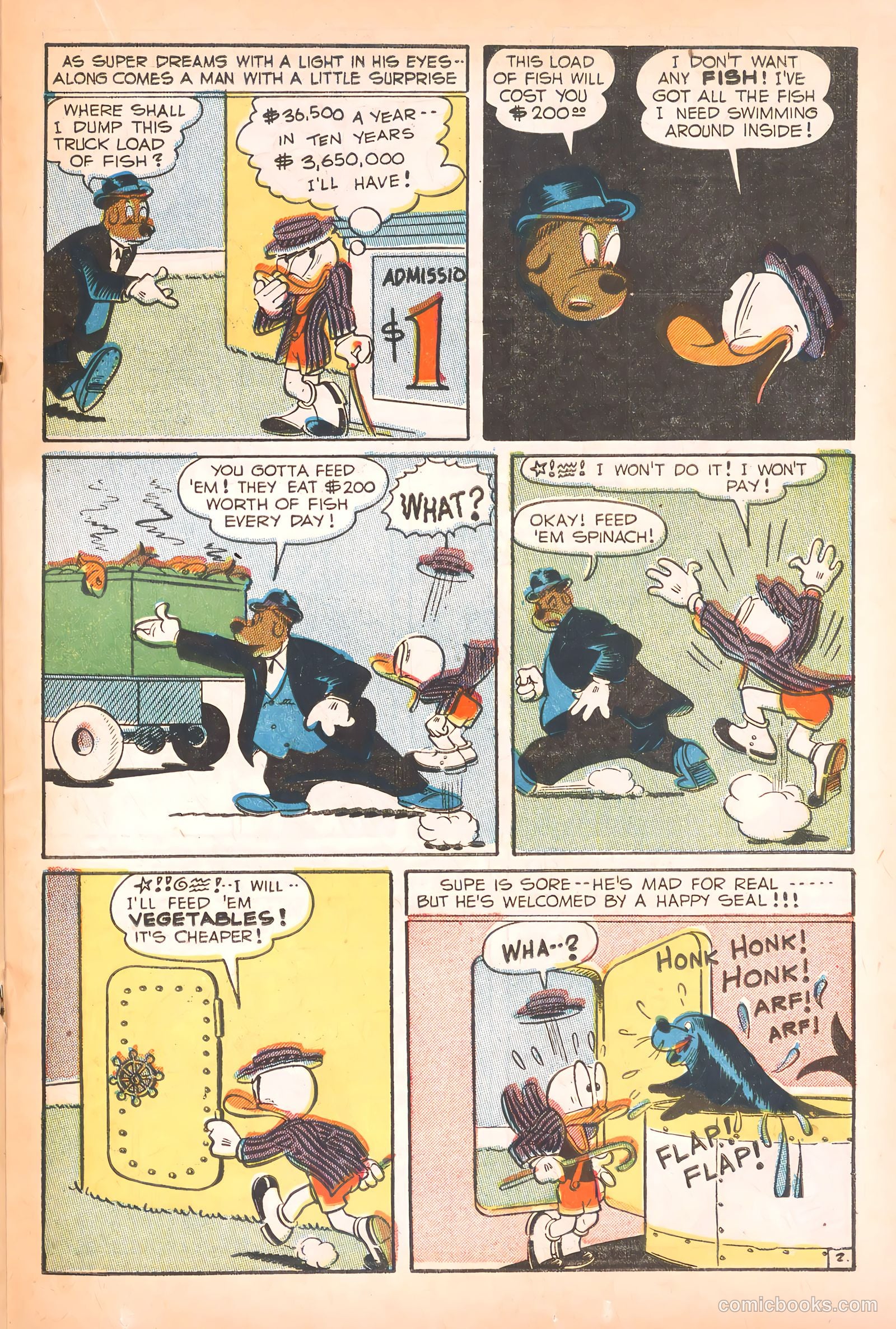 Super Duck Comics #27 (1949) — page 33 of 52