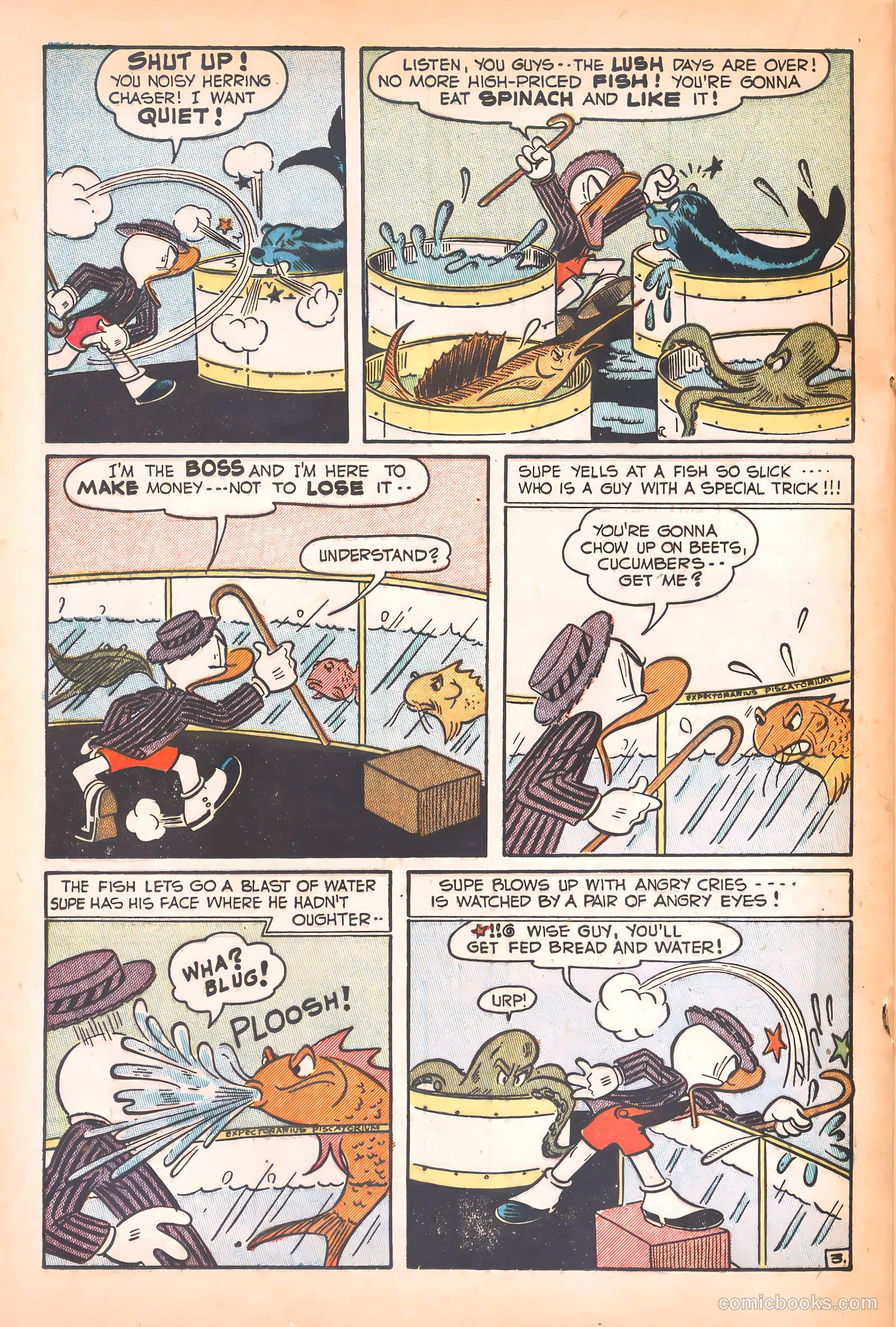 Super Duck Comics #27 (1949) — page 34 of 52