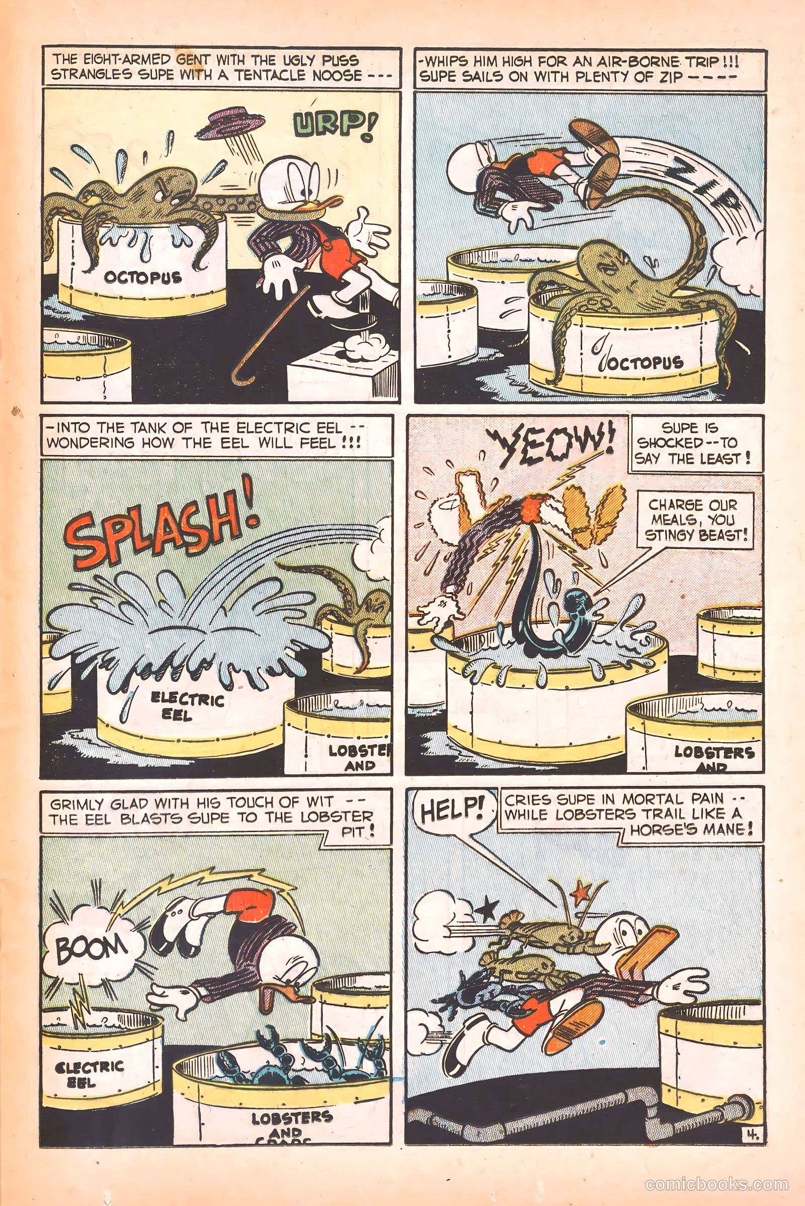 Super Duck Comics #27 (1949) — page 35 of 52