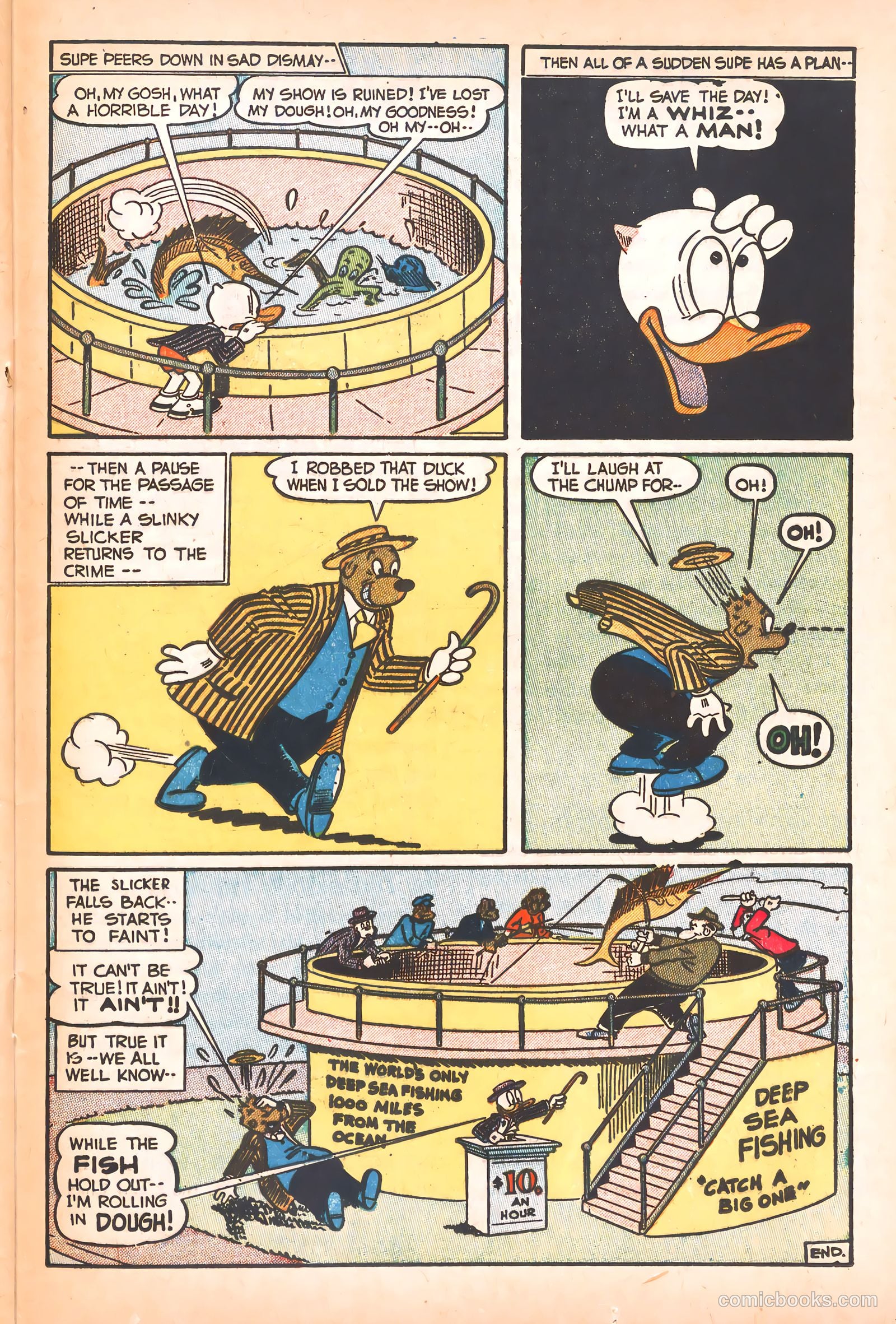 Super Duck Comics #27 (1949) — page 37 of 52