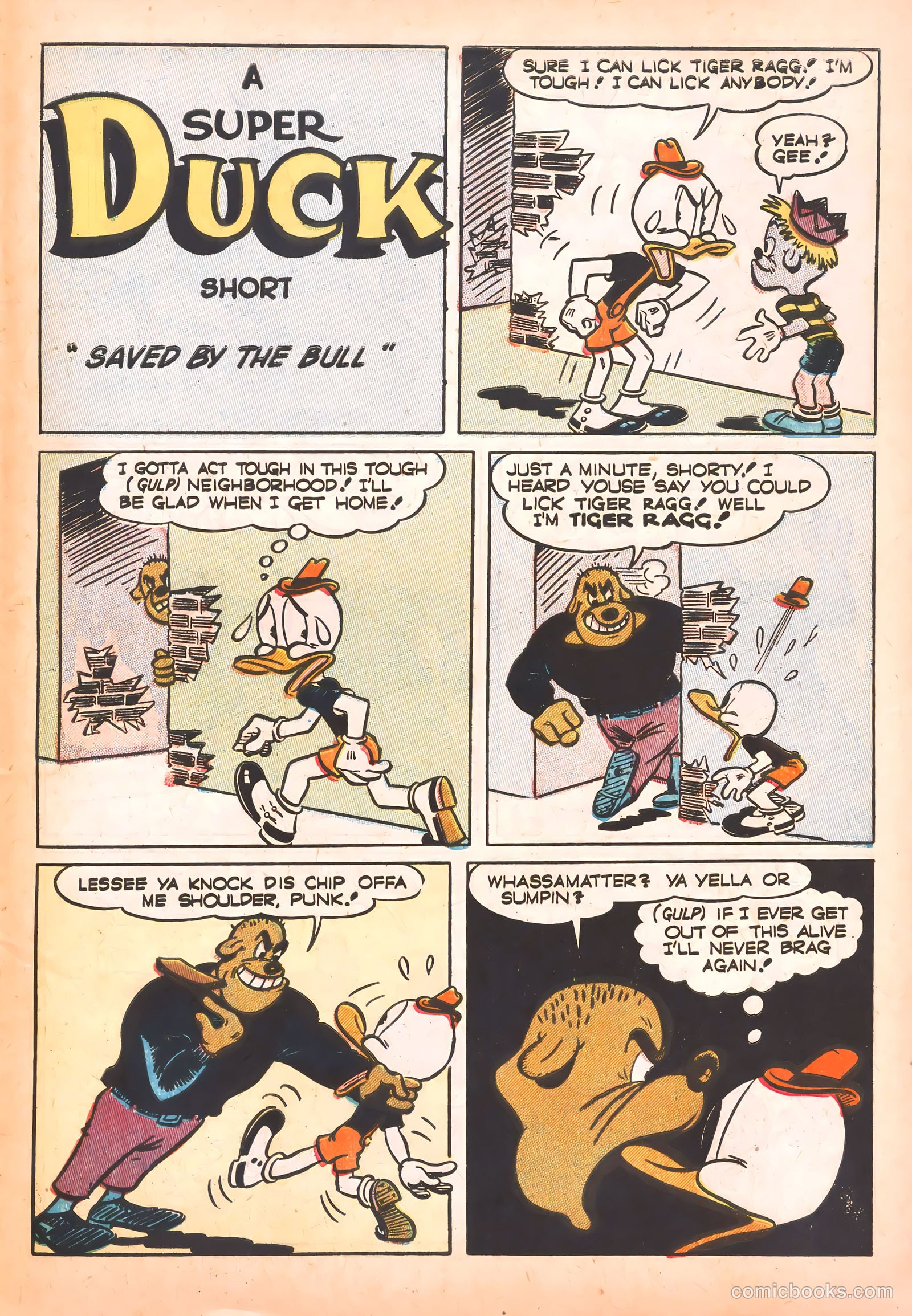 Super Duck Comics #27 (1949) — page 41 of 52