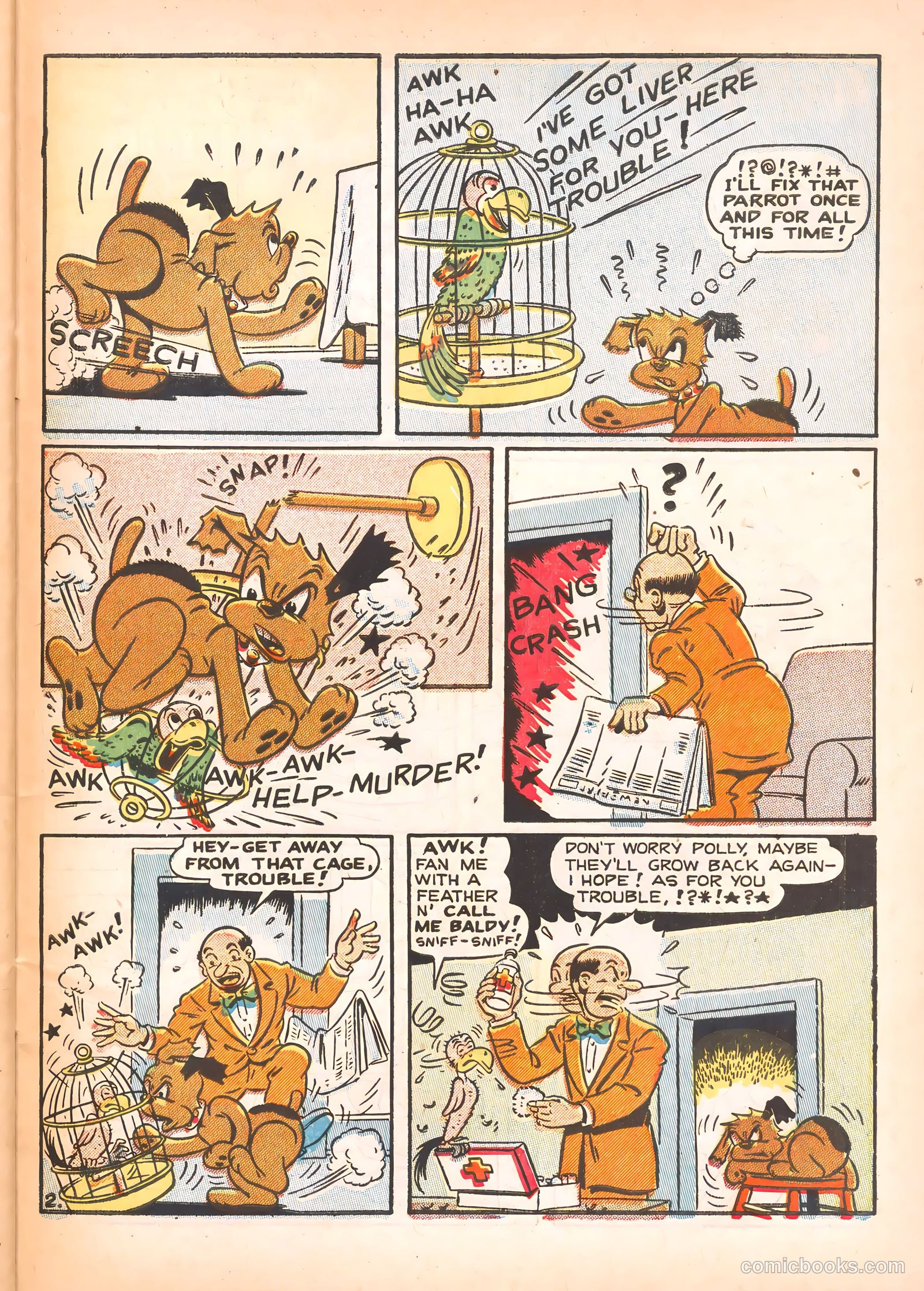 Super Duck Comics #27 (1949) — page 45 of 52