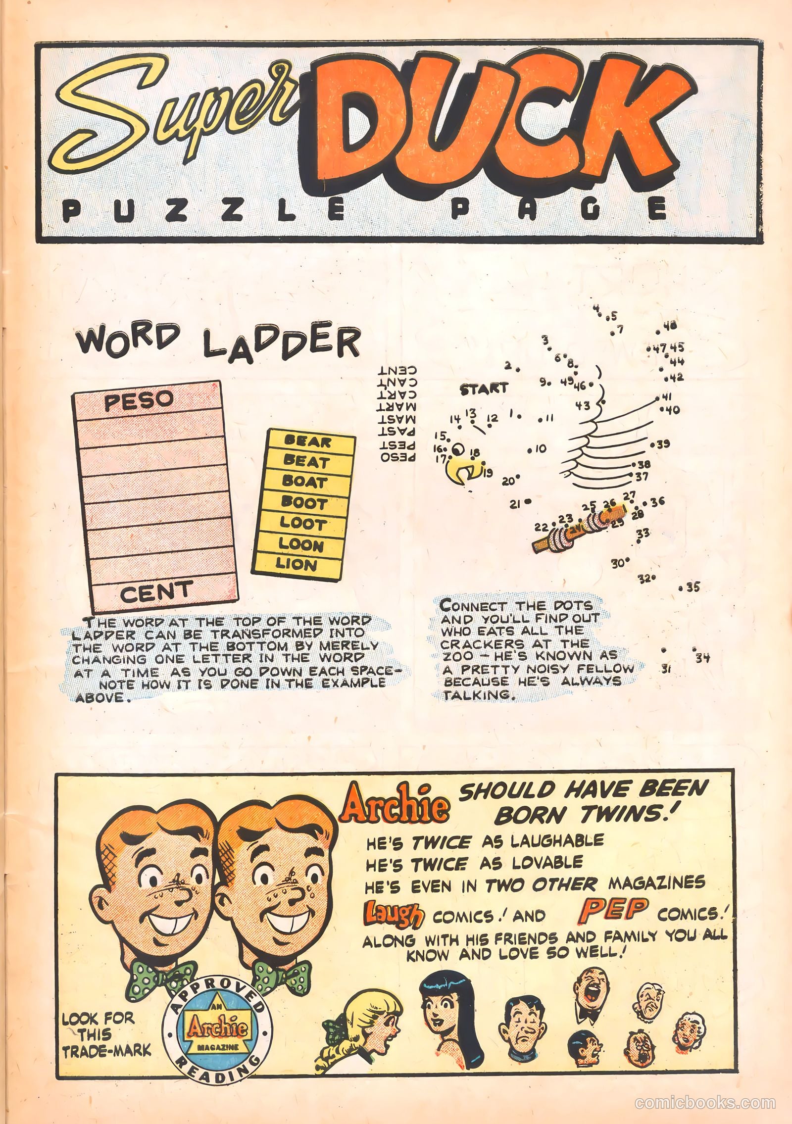 Super Duck Comics #27 (1949) — page 47 of 52