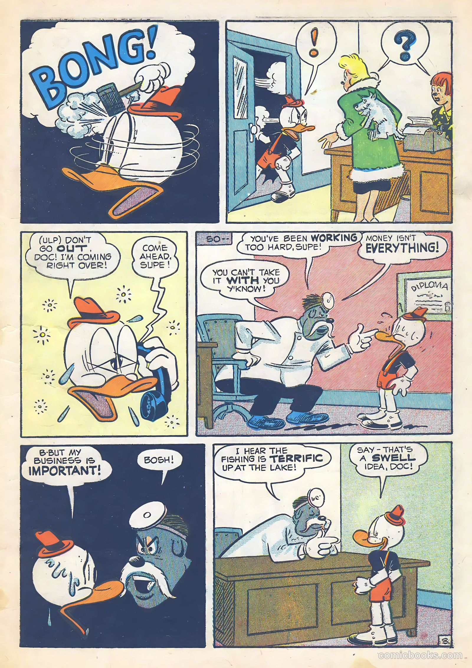 Super Duck Comics #28 (1949) — page 5 of 52