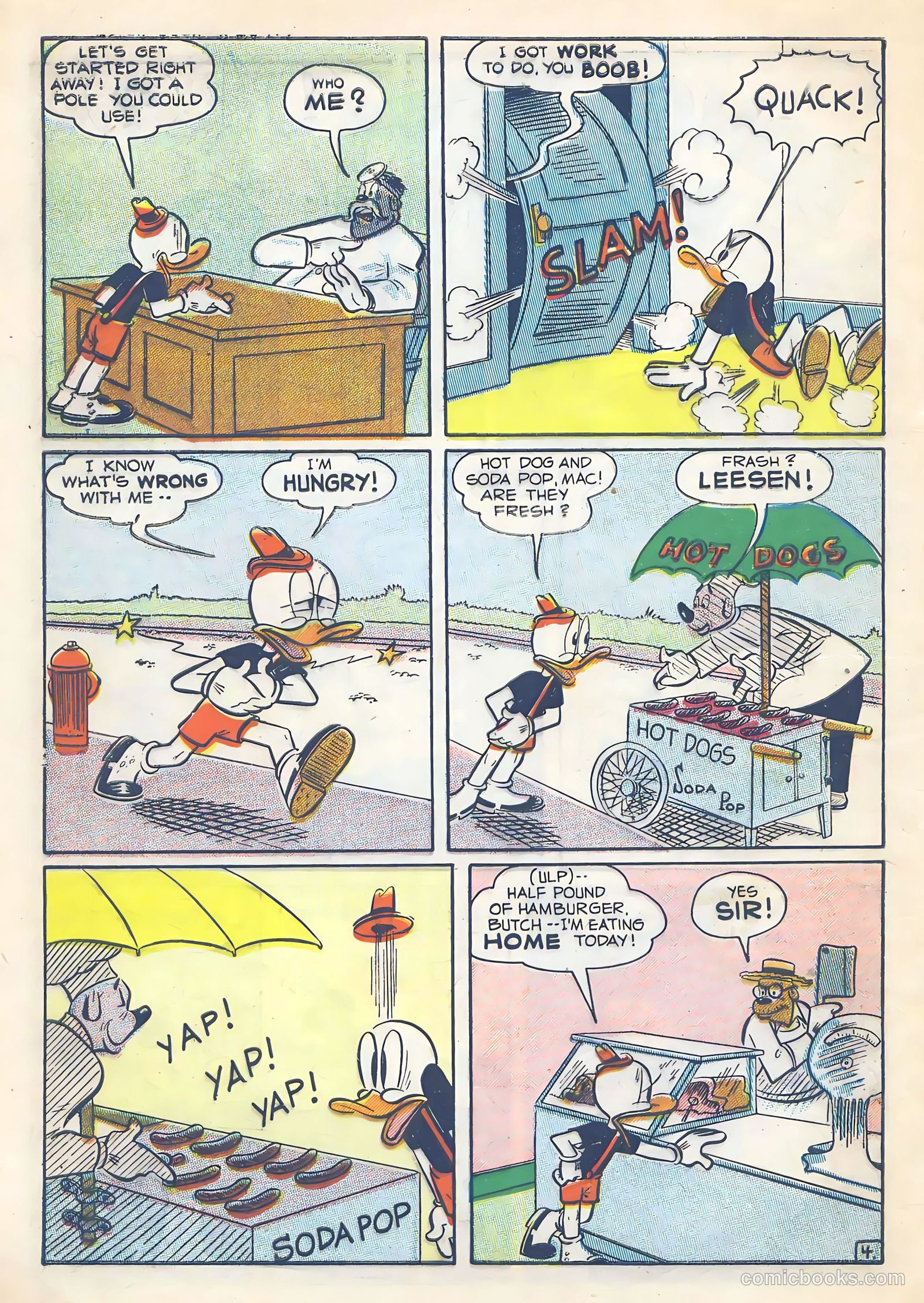 Super Duck Comics #28 (1949) — page 6 of 52